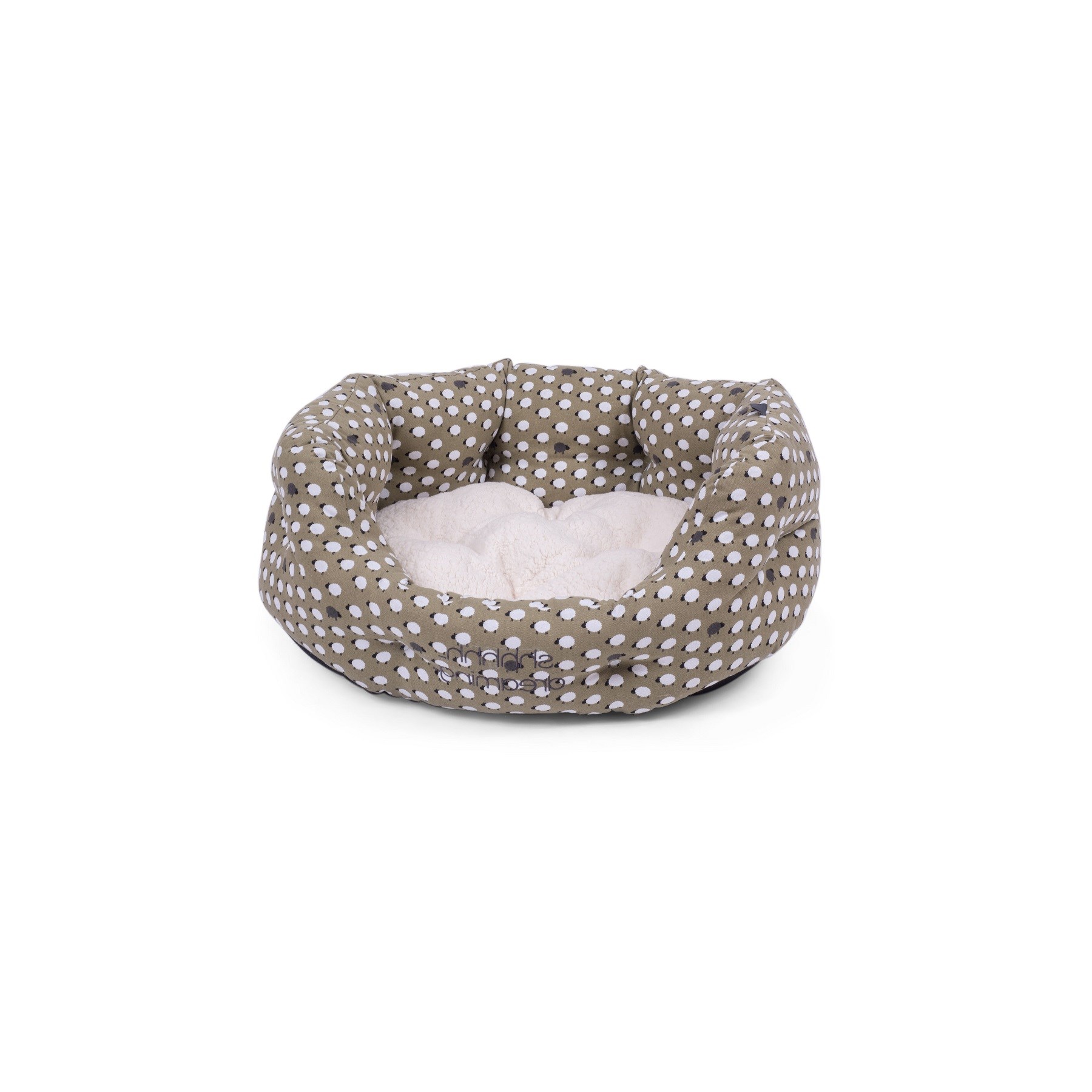 Petface Sleepy Sheep Oval Dog Bed Large (15209)