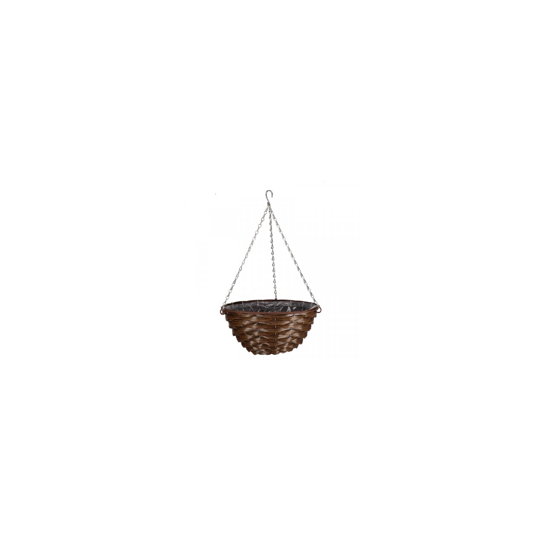 Smart Garden Hazel Hanging Basket Faux Rattan 14" (6020169)