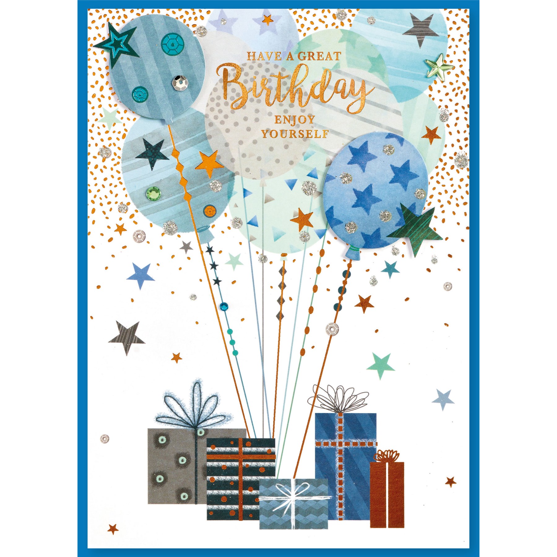 Simon Elvin Male Birthday Card C50 (29876BIRTHDAY)