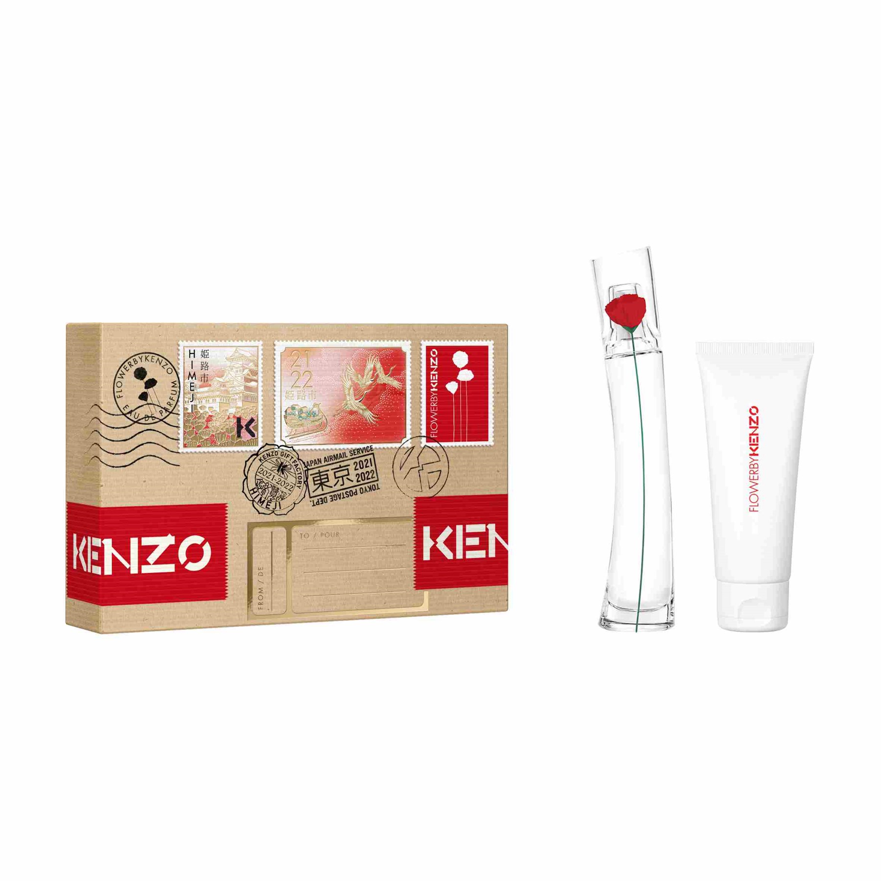Kenzo Flowers Edp Spray & Body Lotion 30ml (30444)