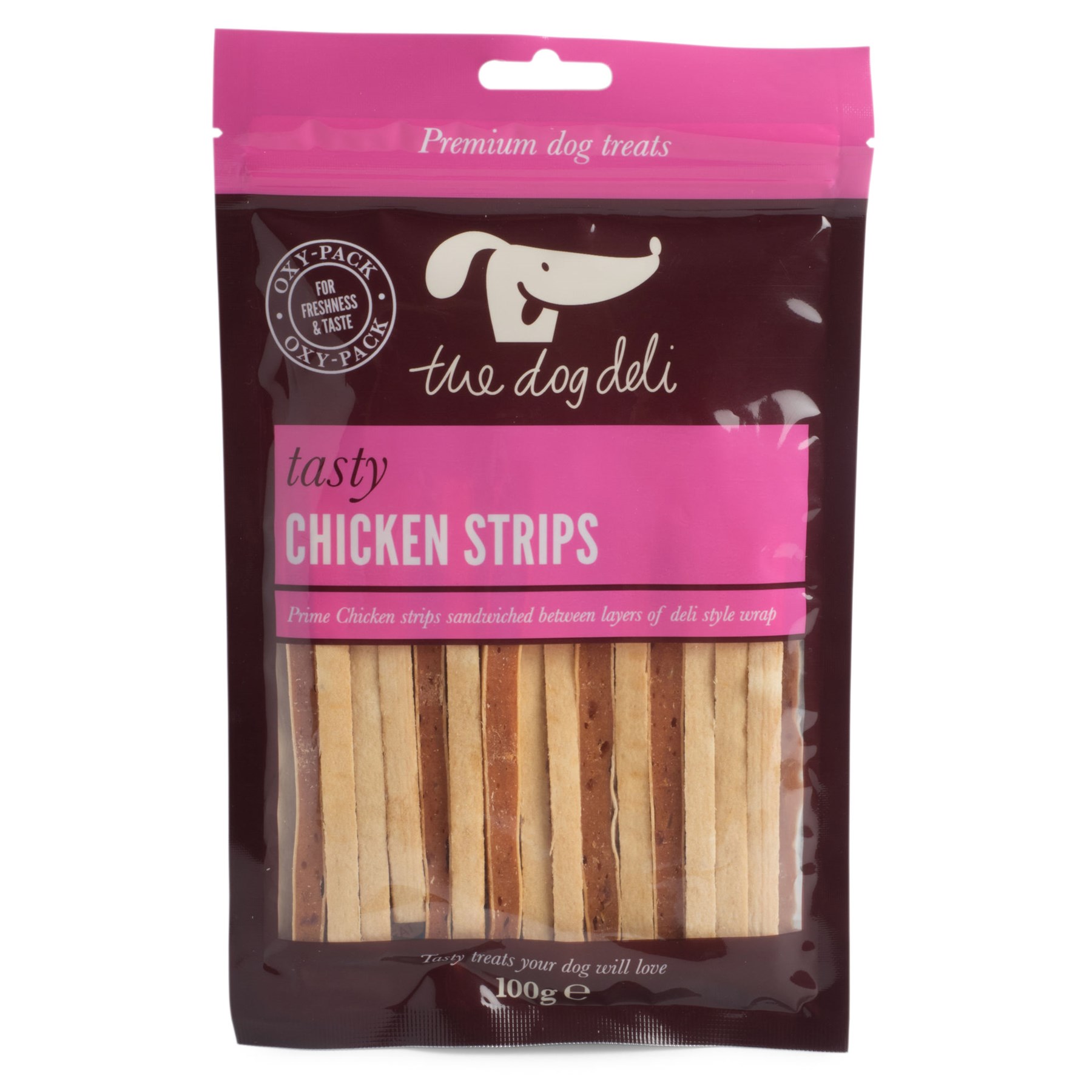 The Dog Deli Dog Deli Chicken Strips 100g (36049)