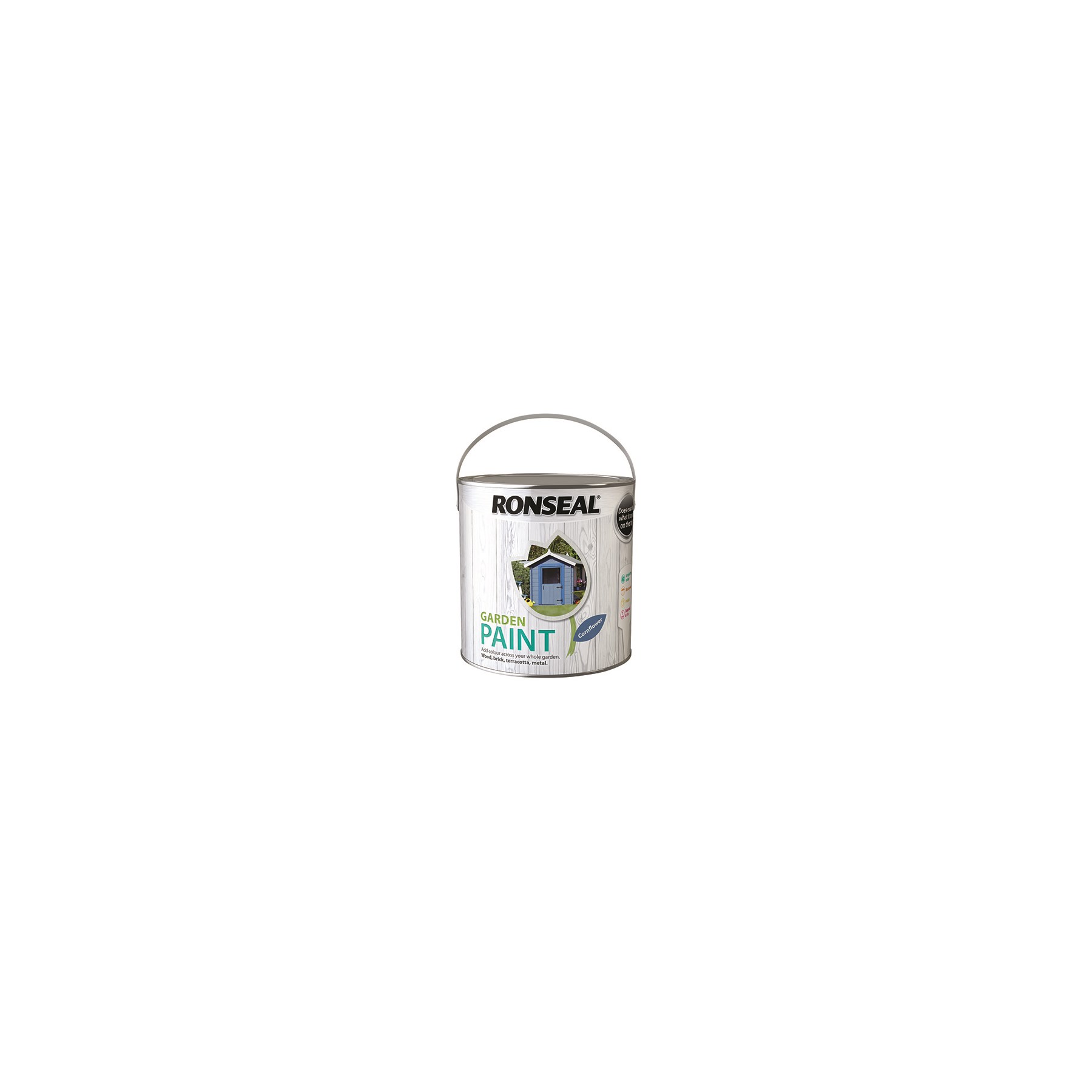 Ronseal Garden Paint Cornflower 2.5l (37423)