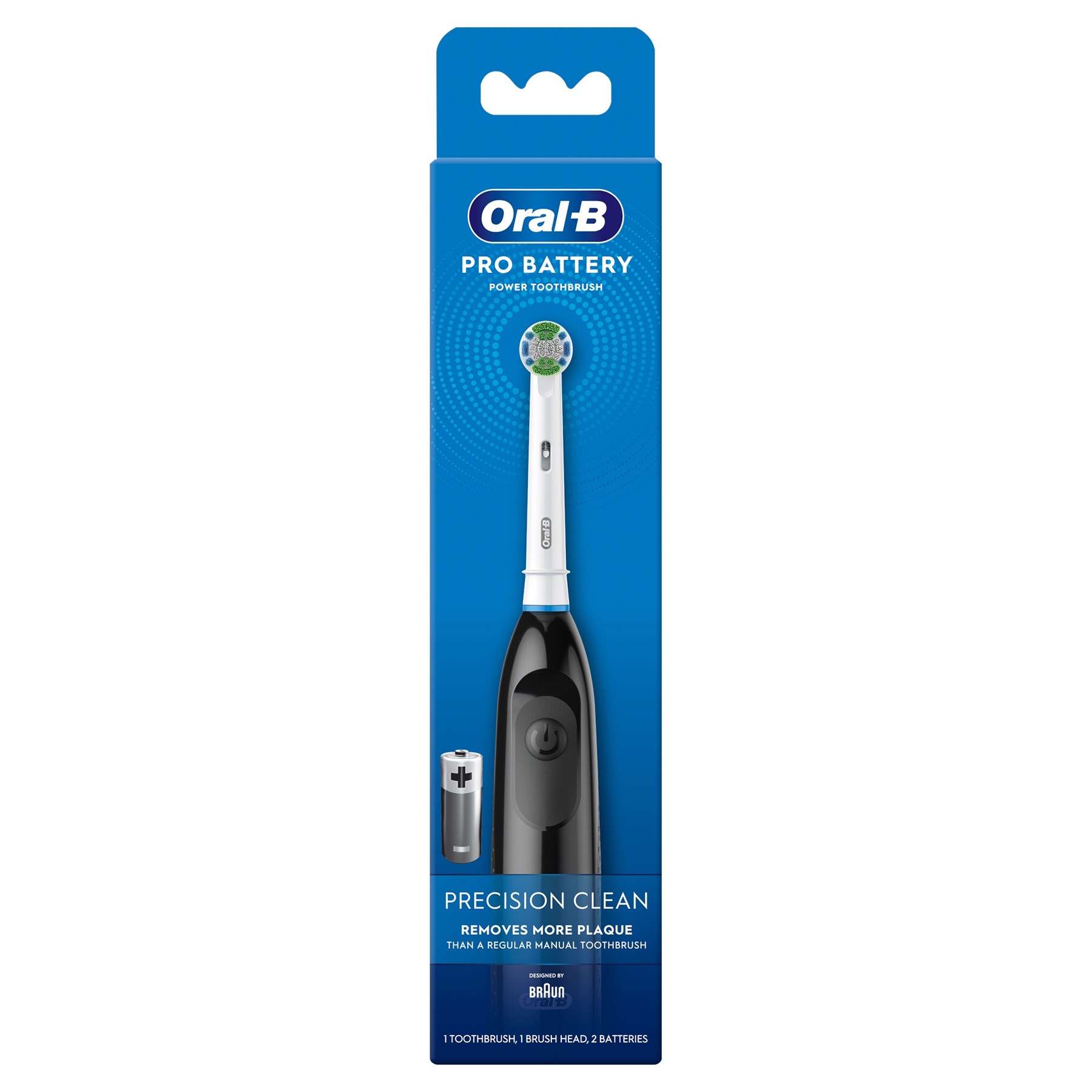 Oral B Battery Toothbrush Black ORADB5BK  oral-b-battery-toothbrush-black-oradb5bk