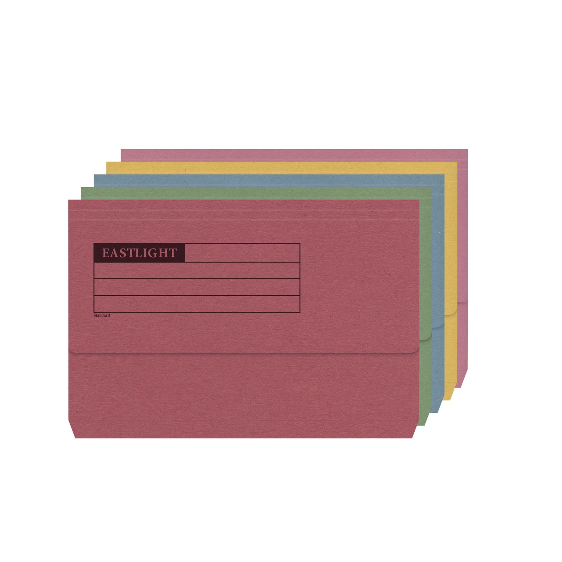 Foolscap Document Wallet Assorted (45010DENT)