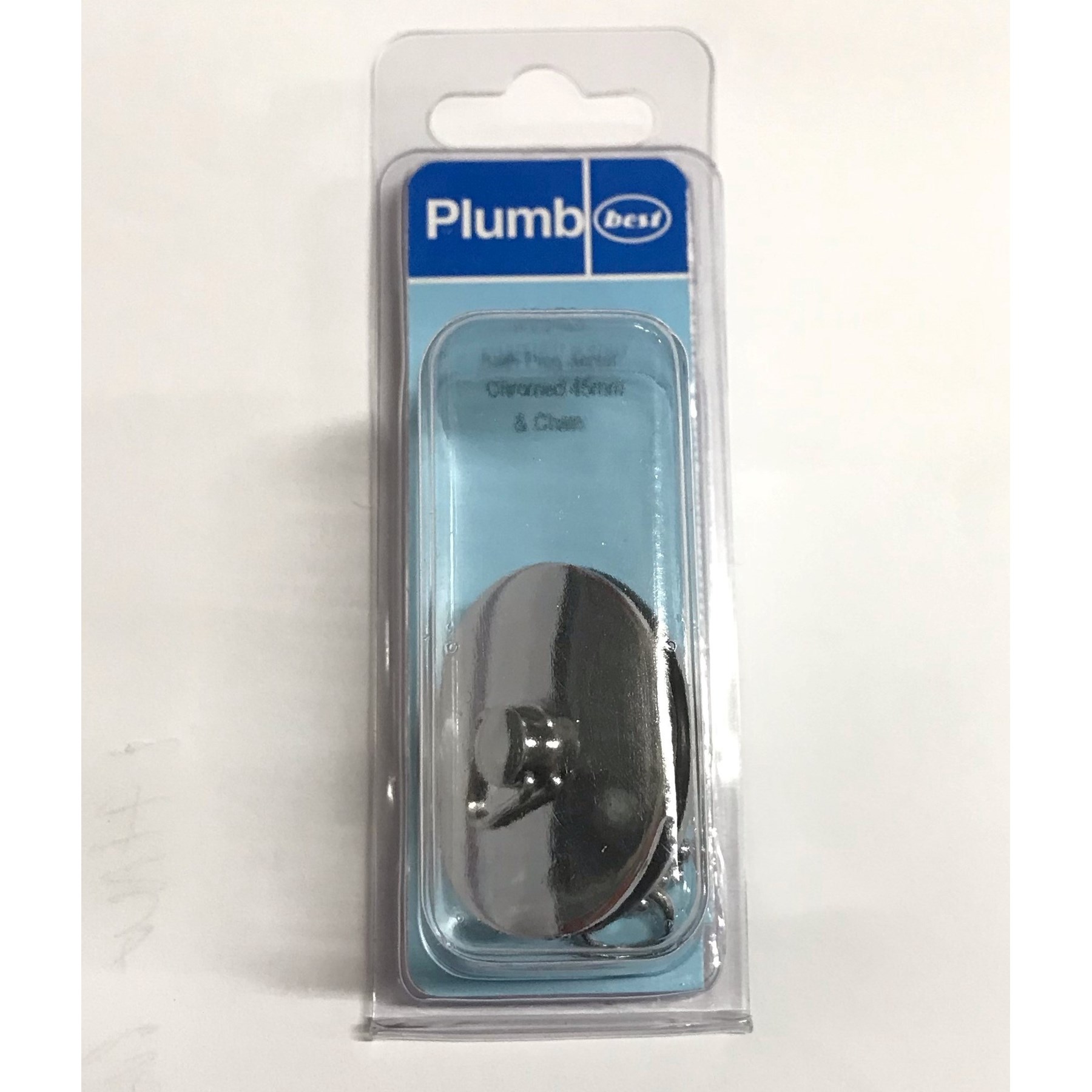 Starpack Metal 45mm Bath Plug & 450mm Chain (45172)