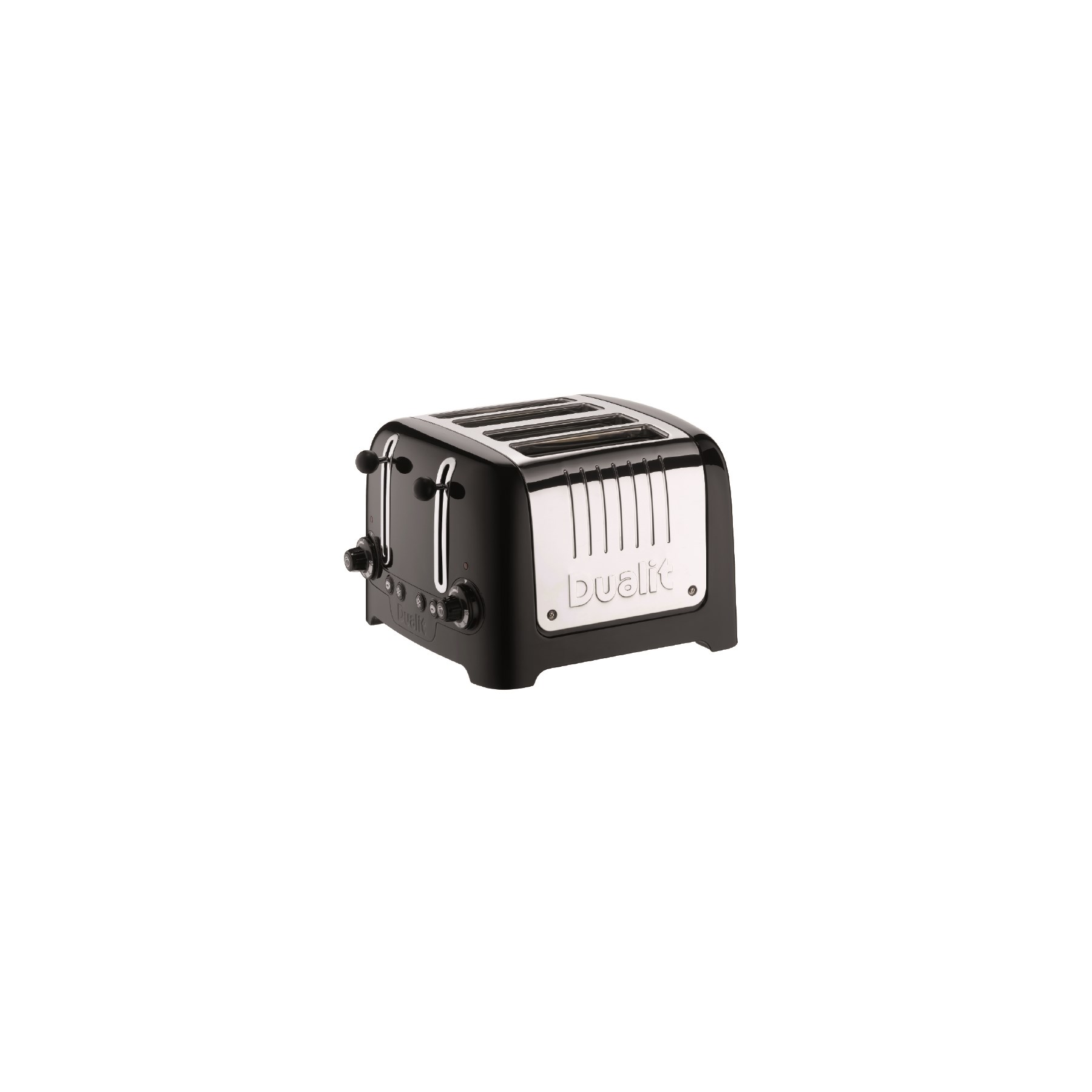 Dualit Lite 4 Slice Black Toaster (46205)