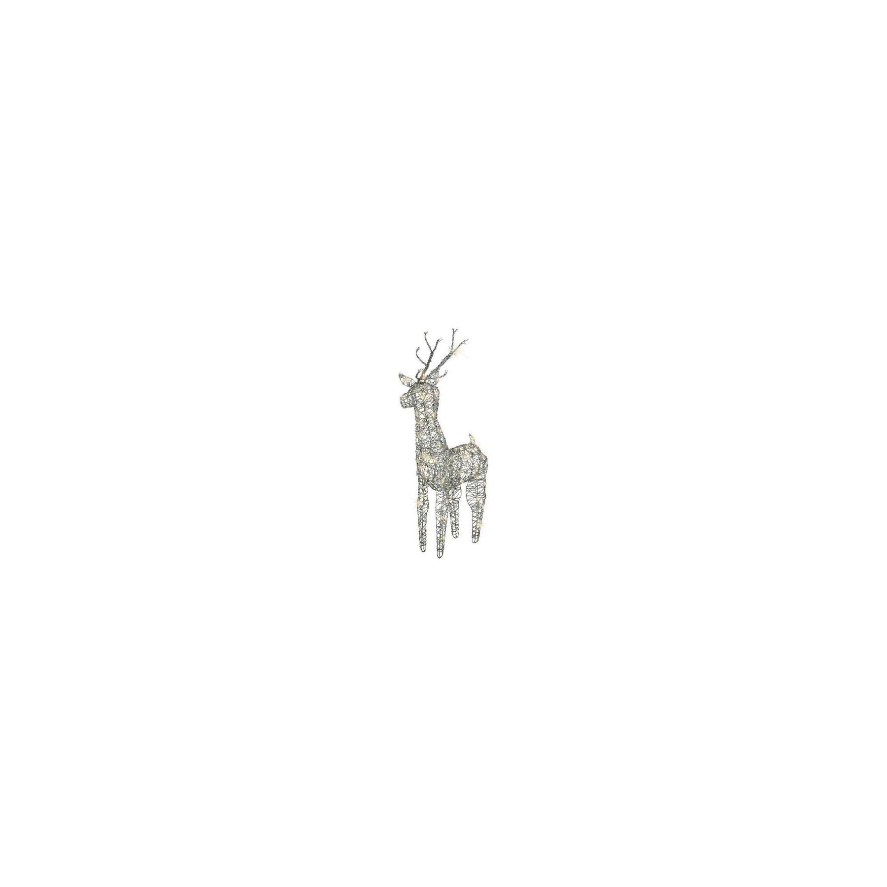 Led Wicker Deer Warm White 135cm (498694)