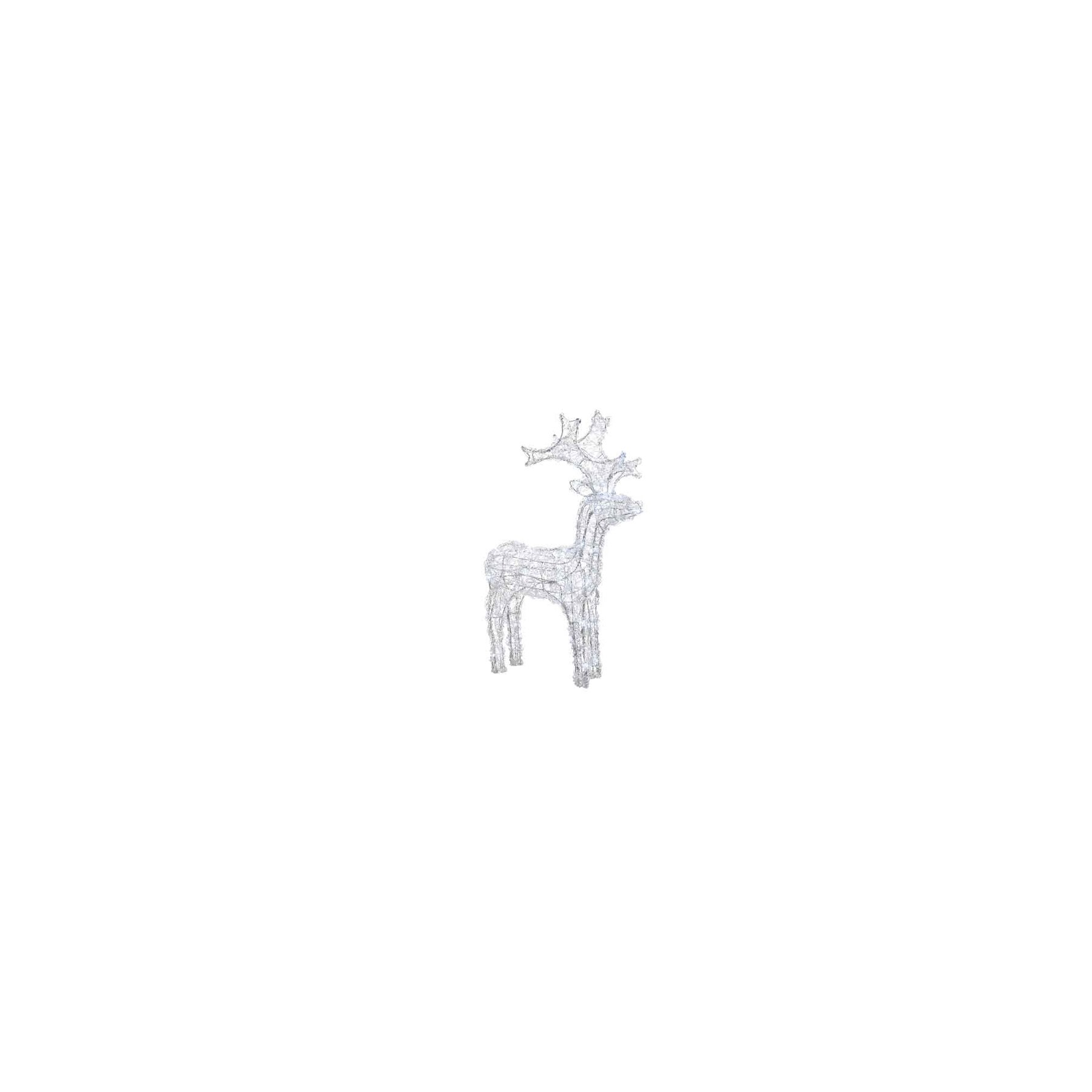 cool white outdoor reindeer