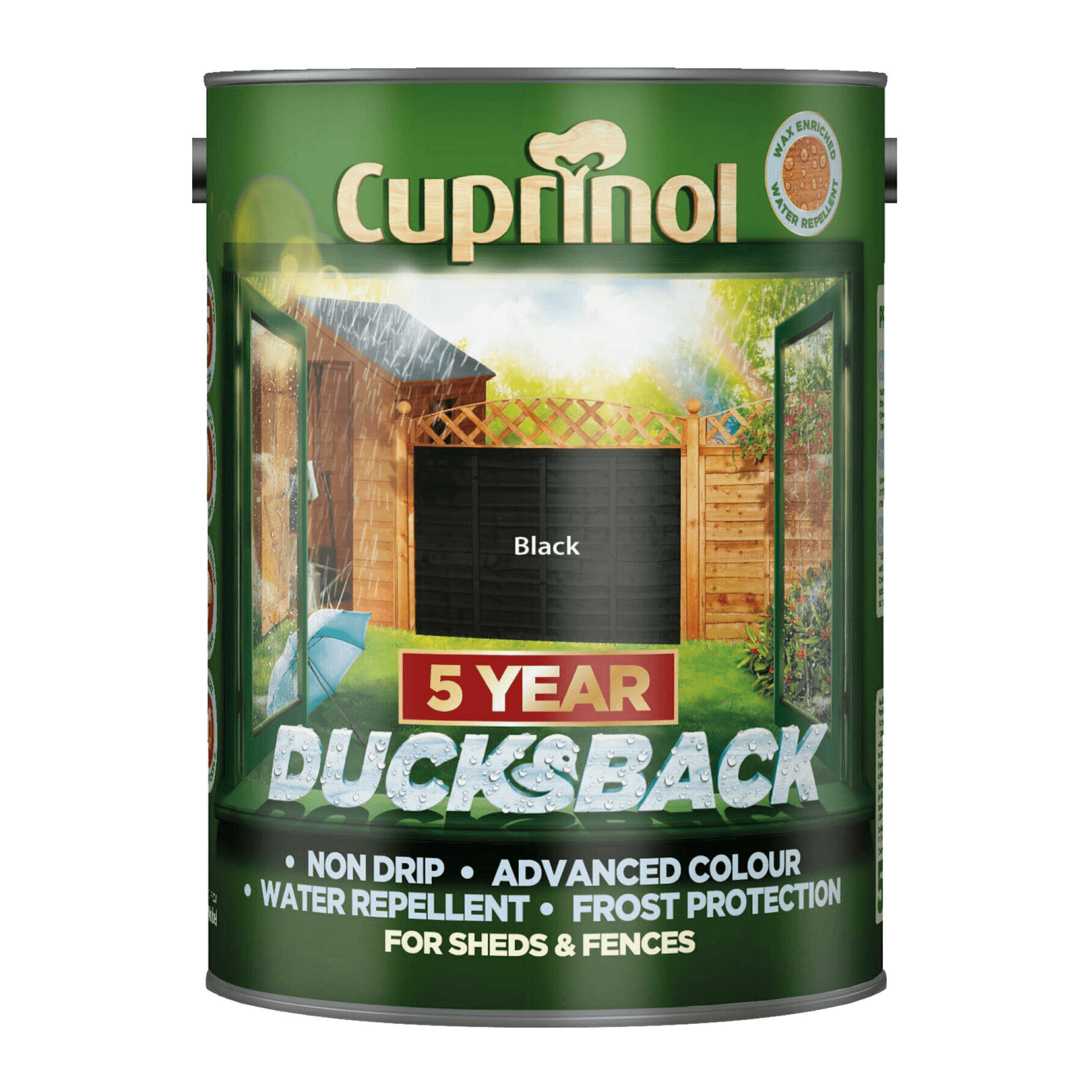 Cuprinol Ducksback Black 5lt (2092647)