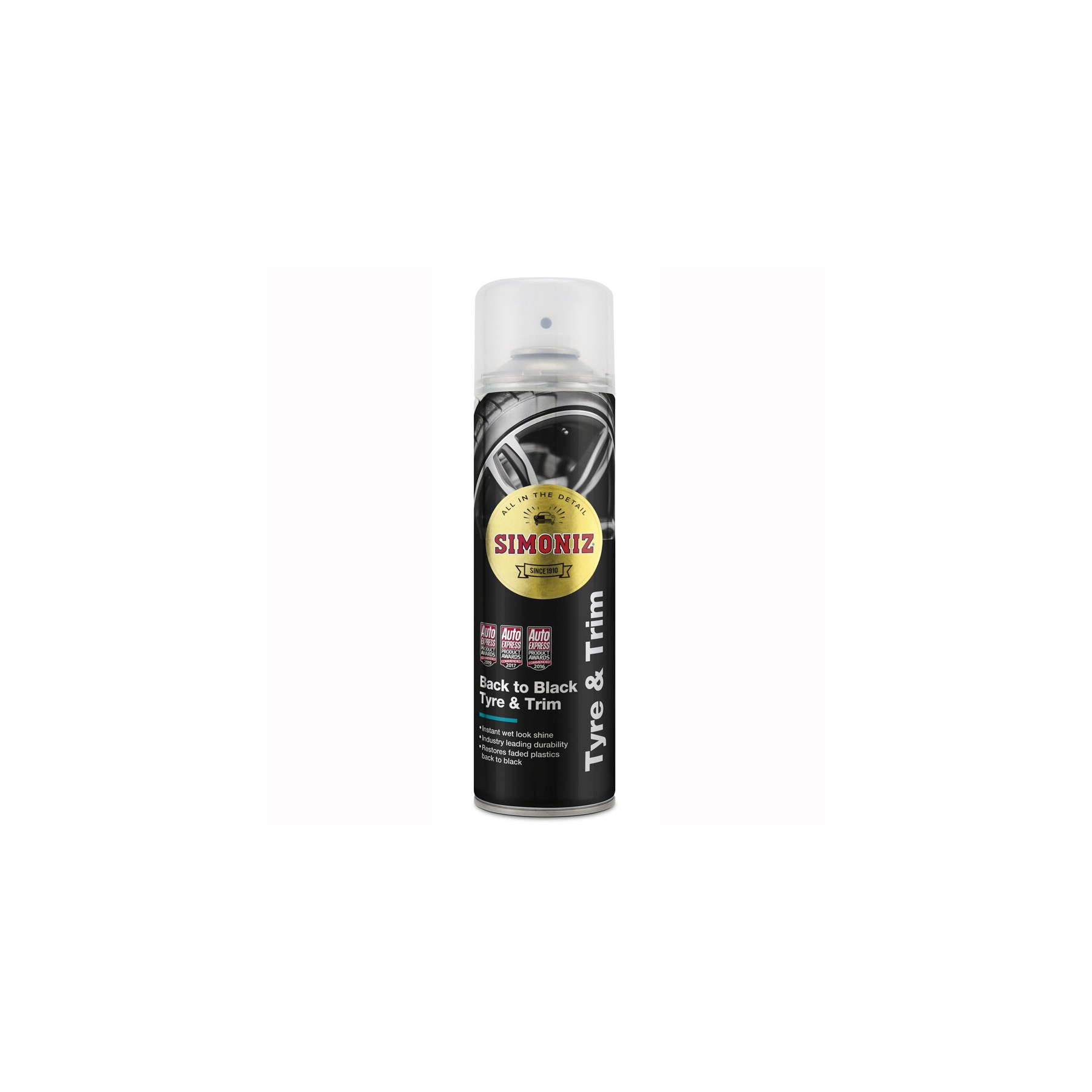 Simoniz Back To Black Tyre & Trim 500ml (SAPP0189A) Simoniz Back To Black Tyre & Trim 500ml (SAPP0189A)
