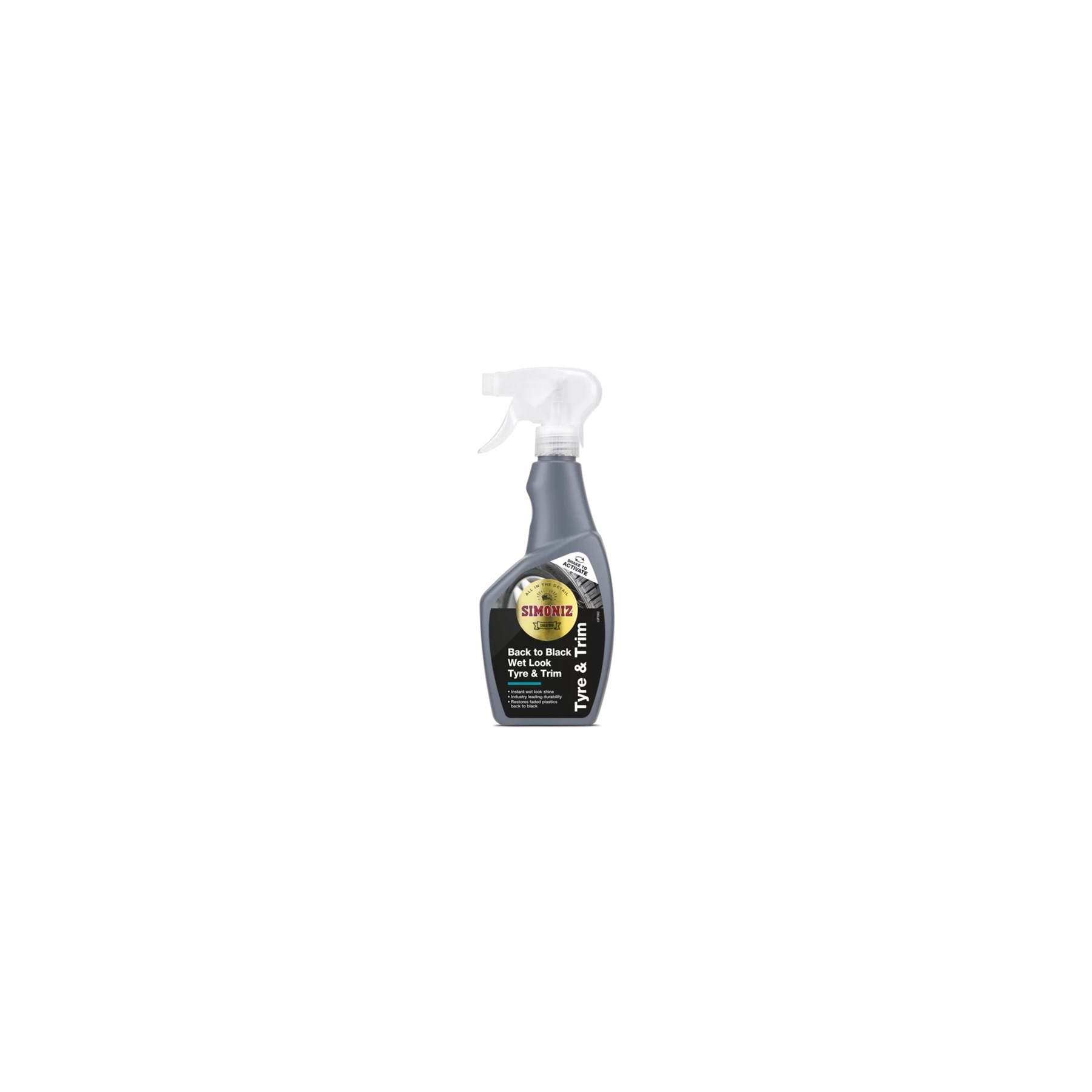 Simoniz Back To Black Tyre & Trim Wet Look 500ml (SAPP0193A) Simoniz Back To Black Tyre & Trim Wet Look 500ml (SAPP0193A)