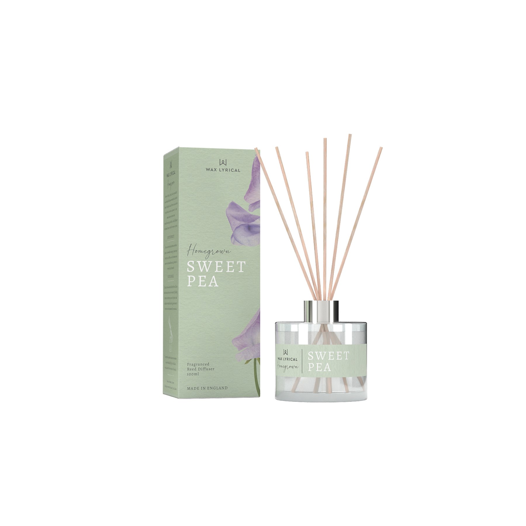 Wax Lyrical Reed Diffuser Sweet Pea 100ml (HG0301)