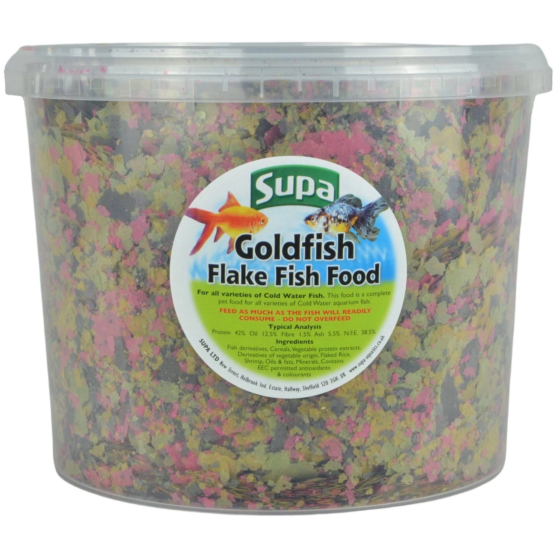 Supa Goldfish Flake Fish Food 420g (S0093)