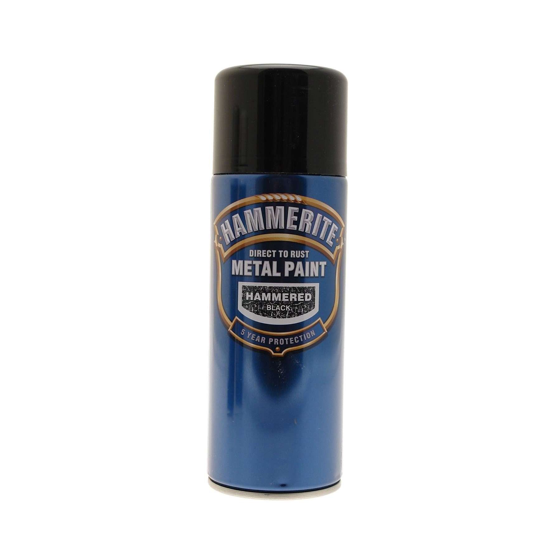 Hammerite Aerosol Hammered Black Paint 400ml (5084781)