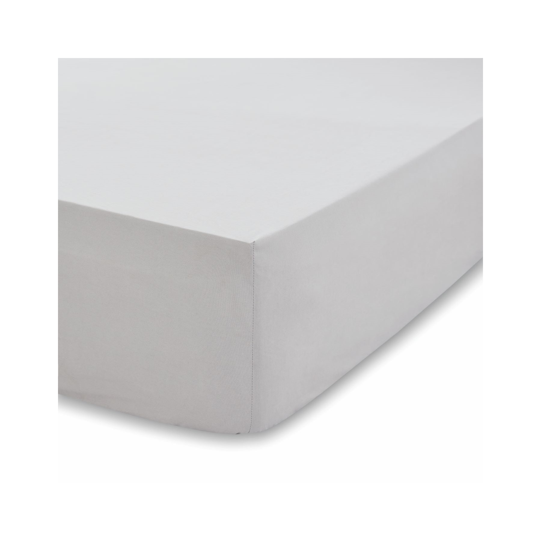 200tc Organic Fitted Sheet Natural King (BD/55138/R/KFD/NT)