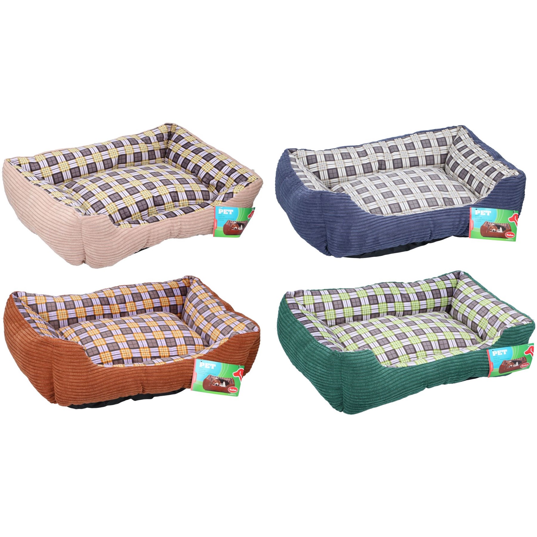 Pet Bed 60x48x18cm M (18008)