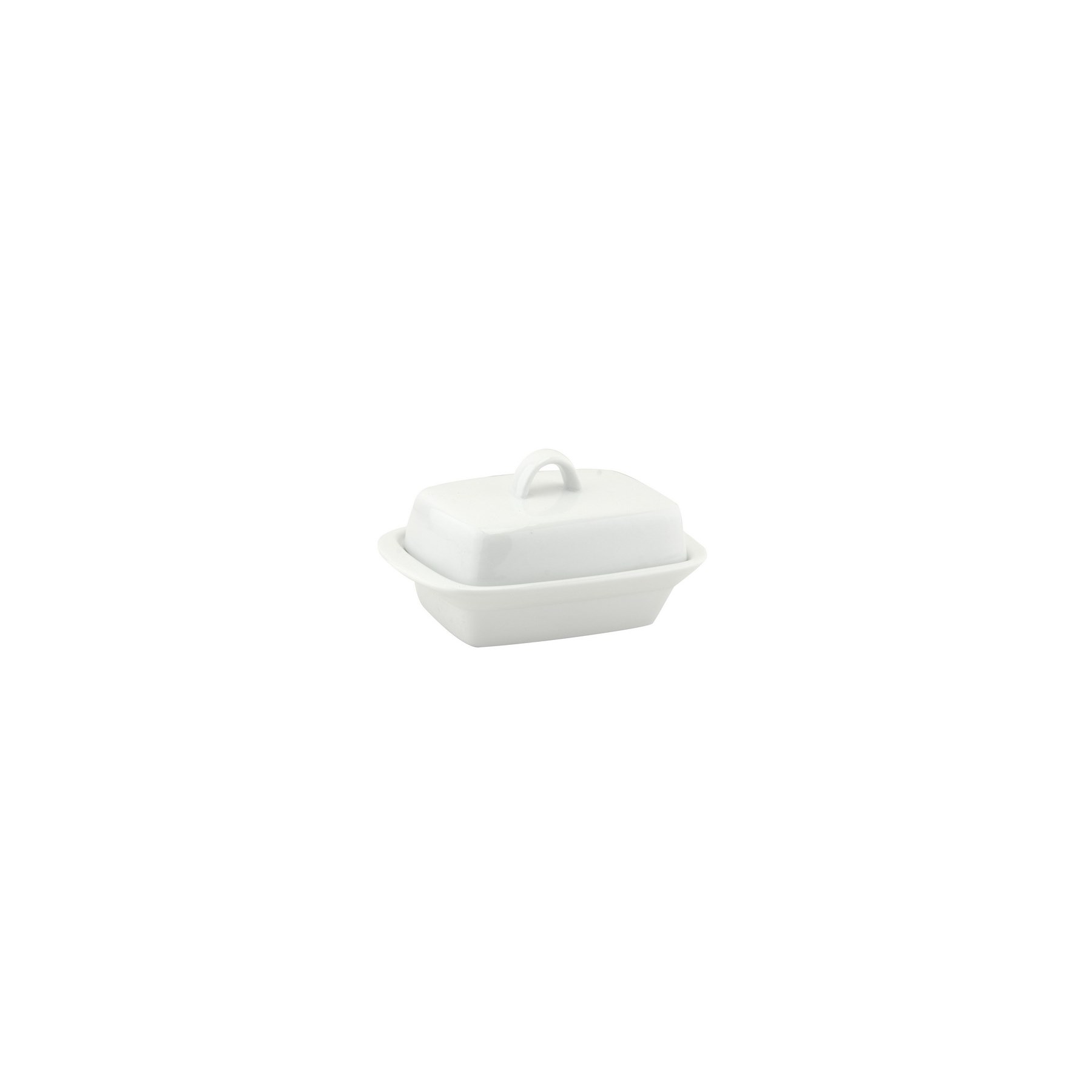 Apollo Deep Butter Dish With Handle (8766)