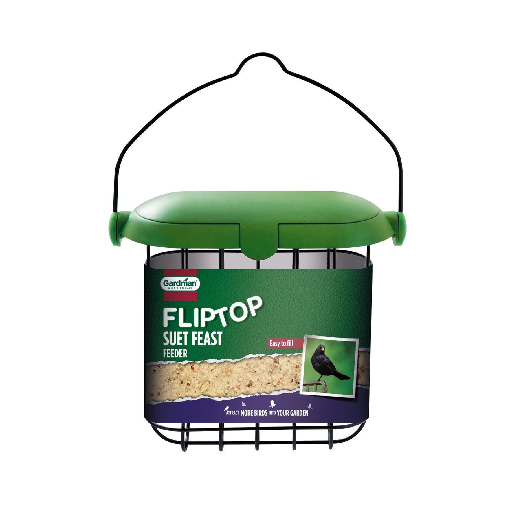 Gardman Flip Top Suet Feast Feeder (A04246)