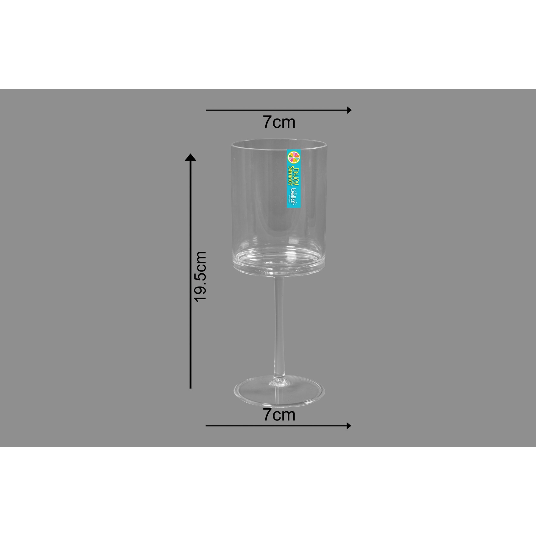 Straight Wine Glasses (AM2246)