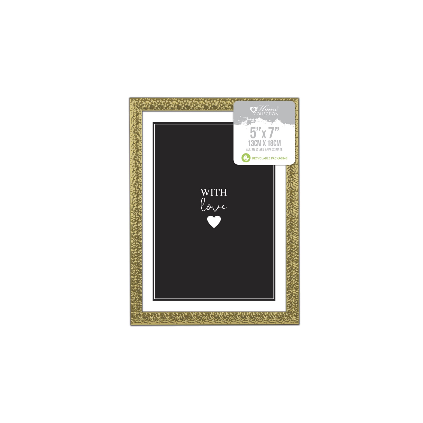 Devon Gold Photo Frame 5x7" (AMLJ)