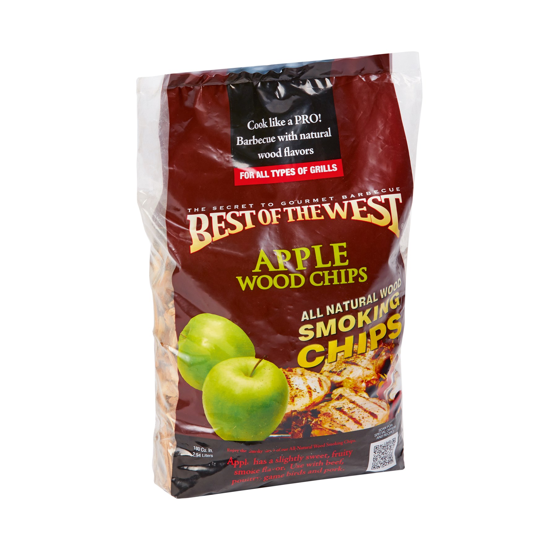 Apple Wood Smoking Chips 2.95l (BA220153)
