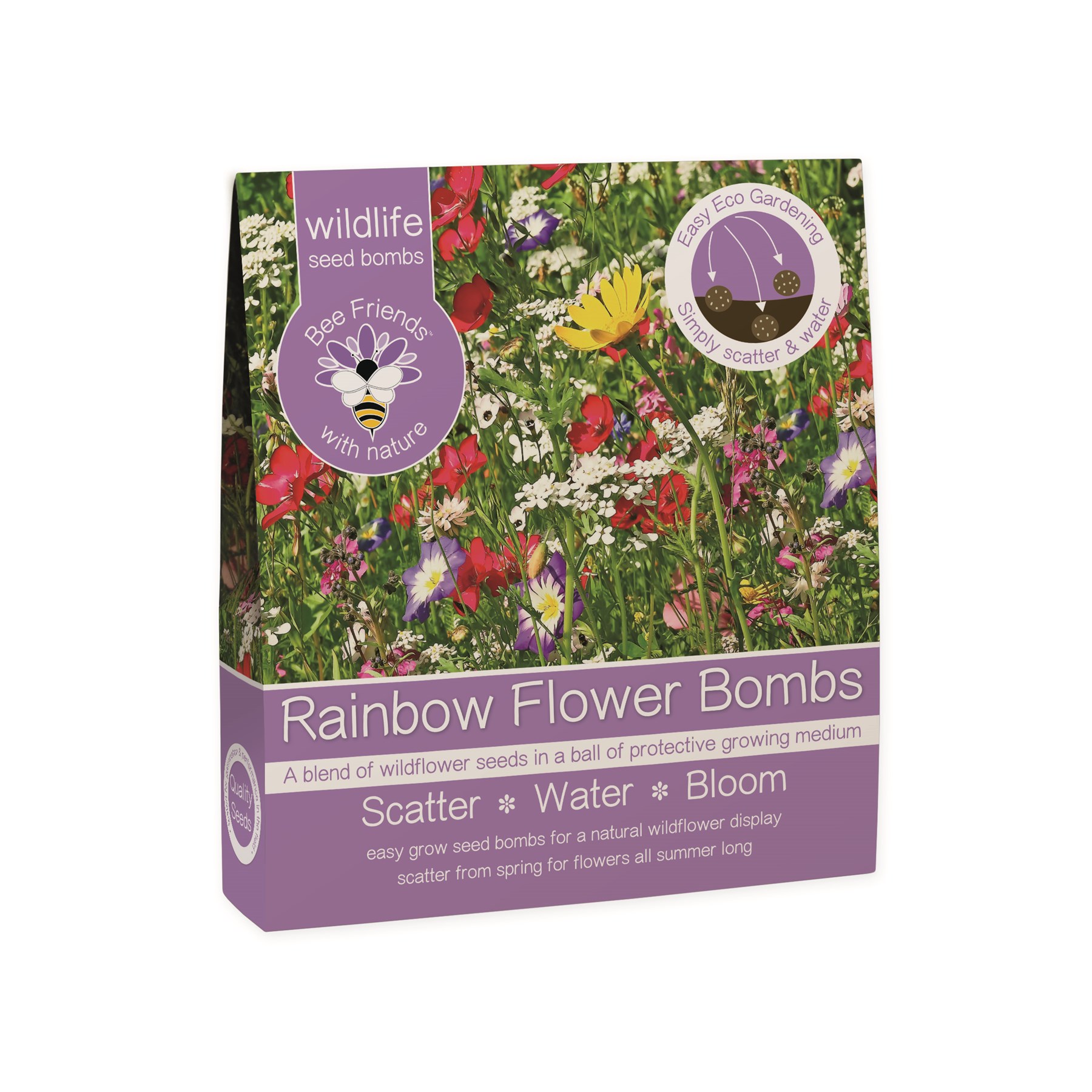 G Plants Bee Friends Seed Bomb Rainbow (018264)