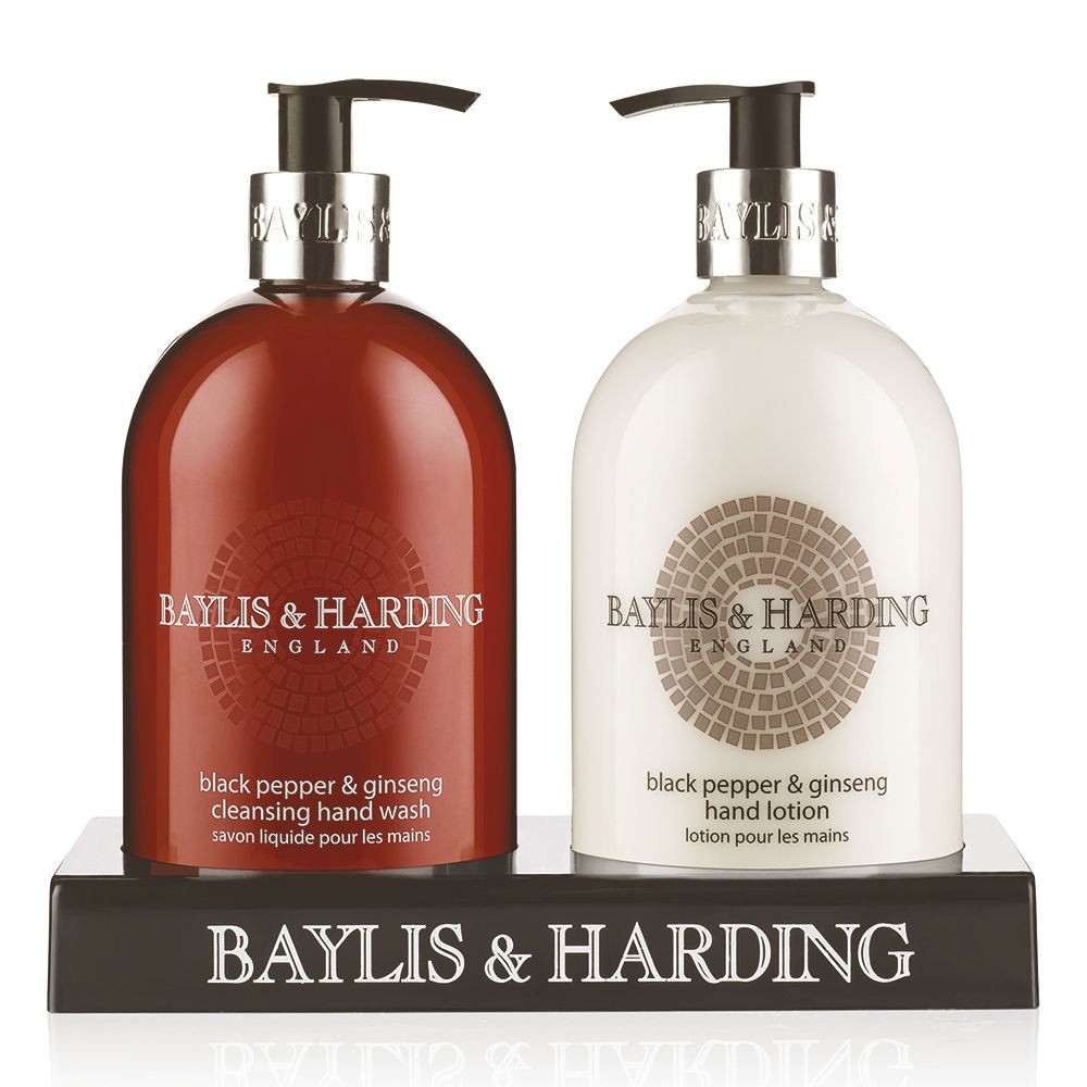 Baylis & Harding Black Pepper&ginseng 2 Bottle Set (BMBP2BTL)
