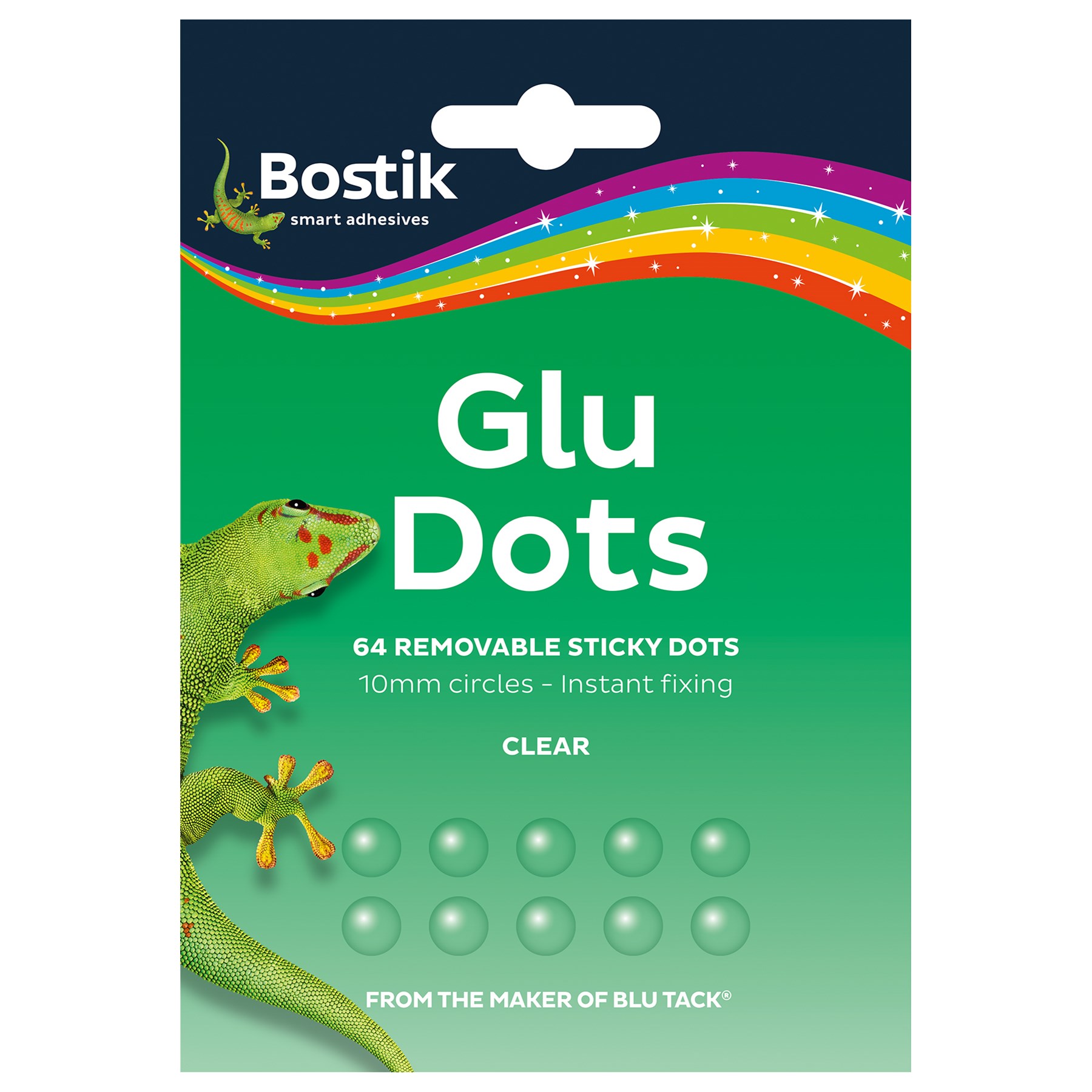 Bostik Clear Glu Dots 64s (30800951)
