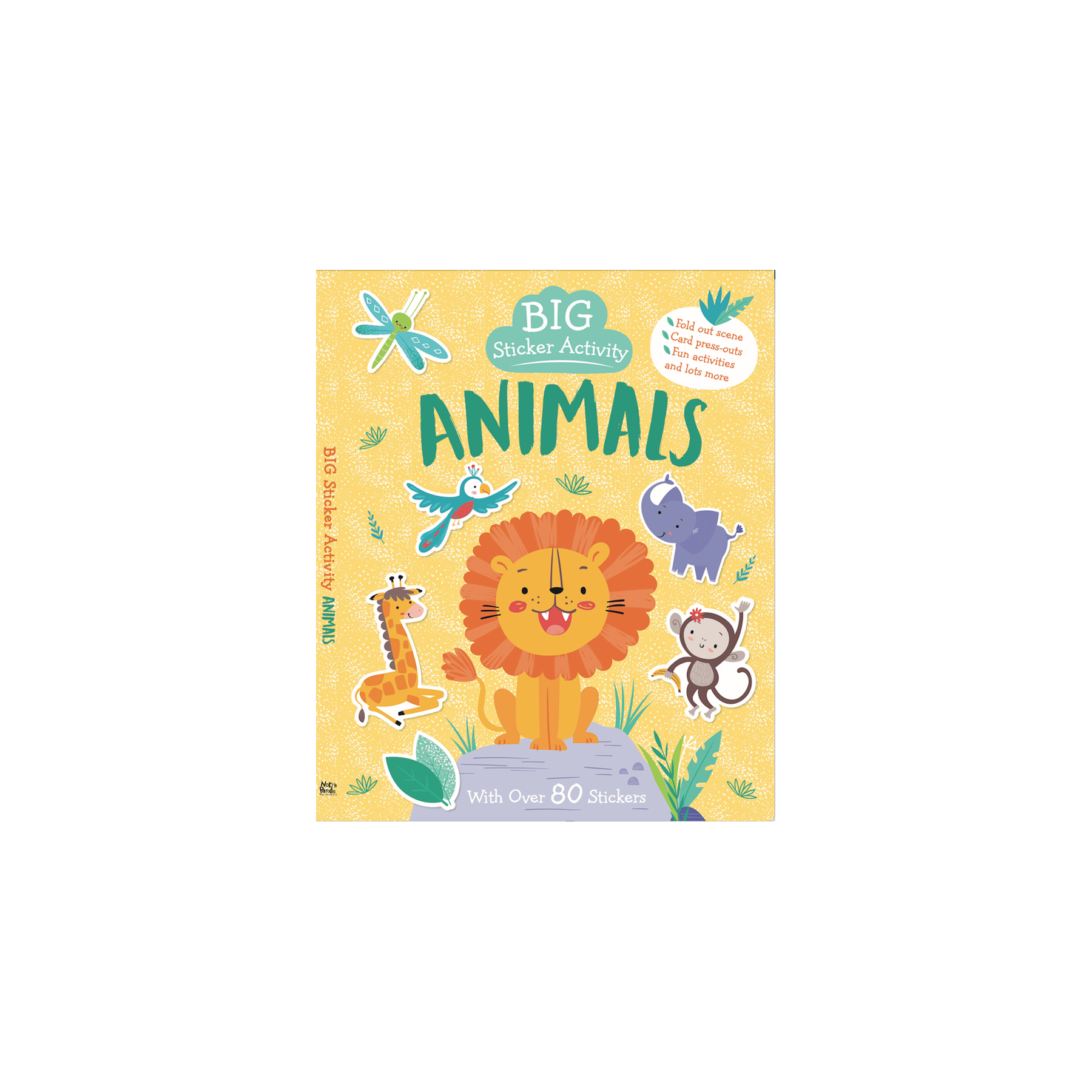 Big Sticker Book Wild Animals (BSK03)
