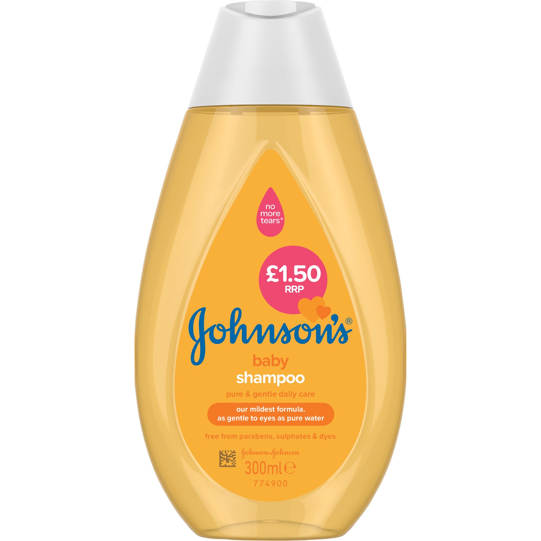 Johnsons Baby Shampoo *1.50 300ml (C007063)