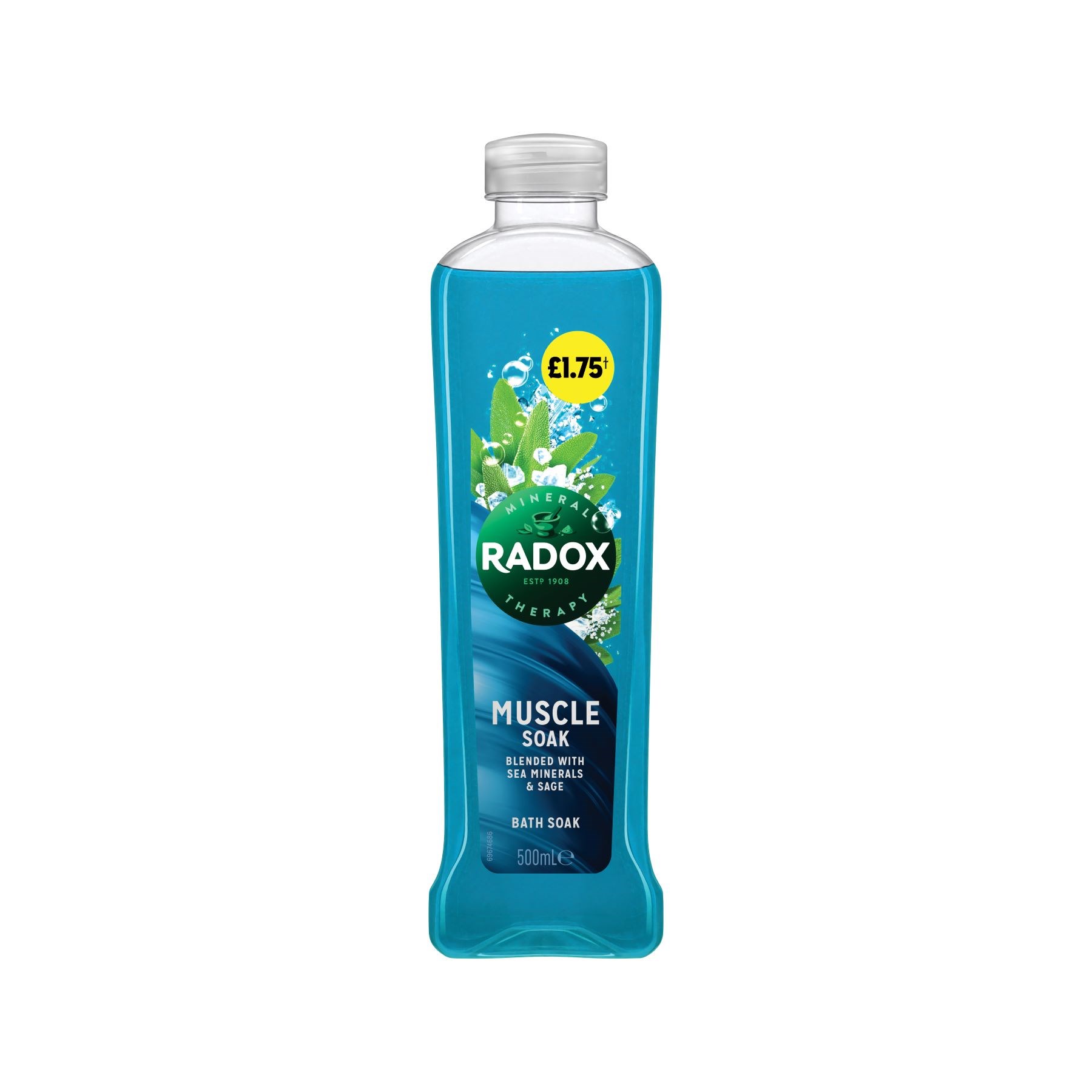 Radox Bath Muscle Soak 1.75* 500ml (C007230)