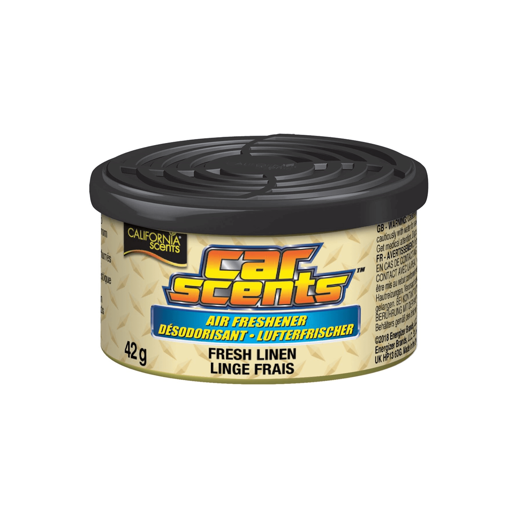 California Scents Fresh Linen Car Scent Can (CCS044)