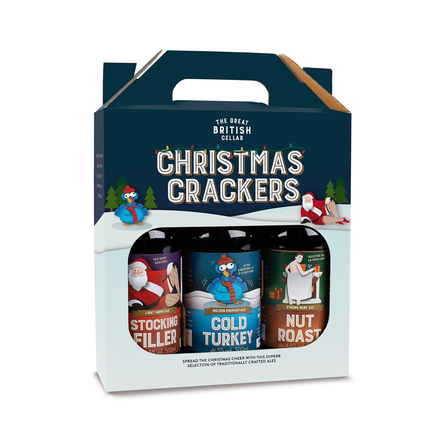 Cottage Delight Christmas Crackers (beer Pack)2022 (CD840034)