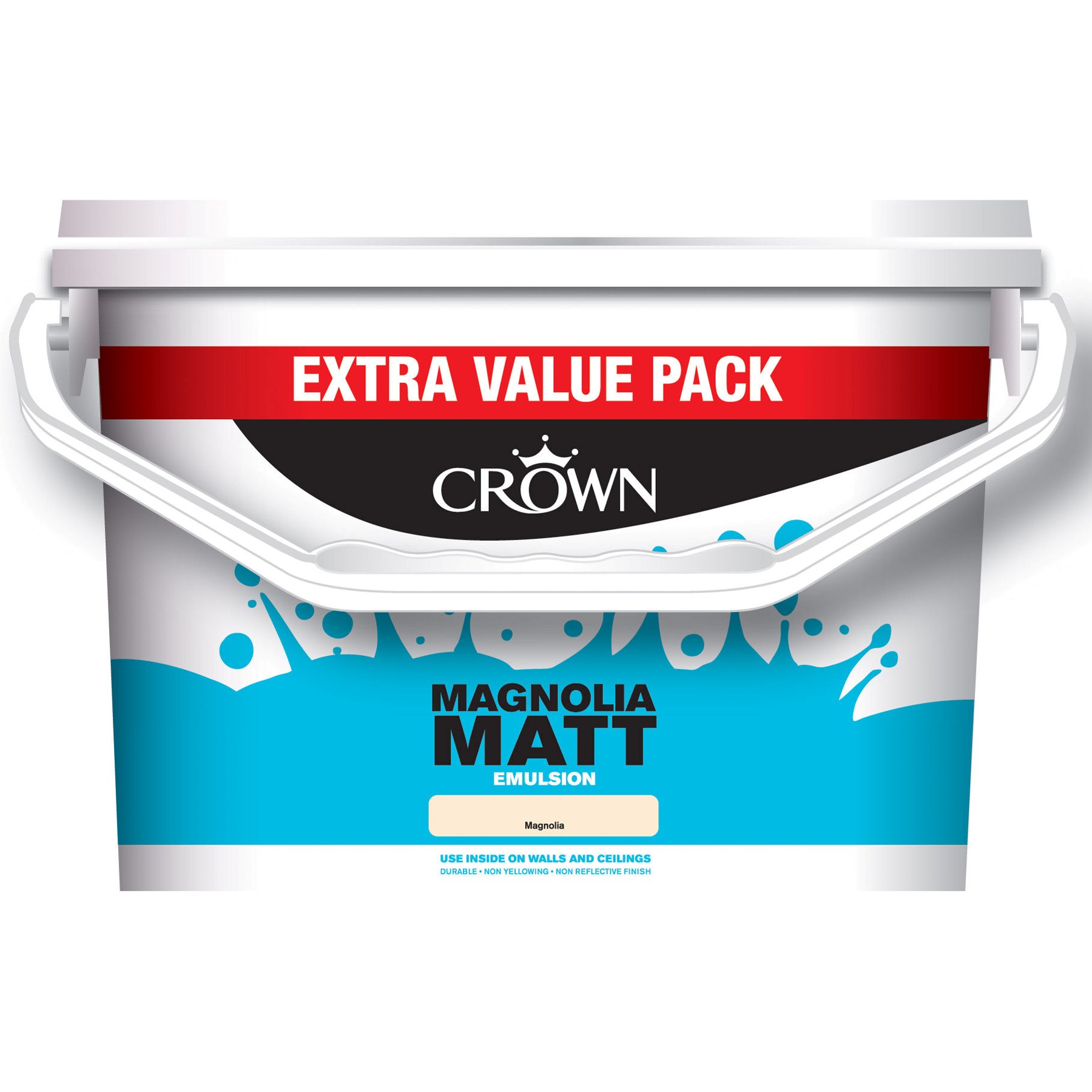 Crown Matt Emulsion Magnolia 7.5l (5089429)