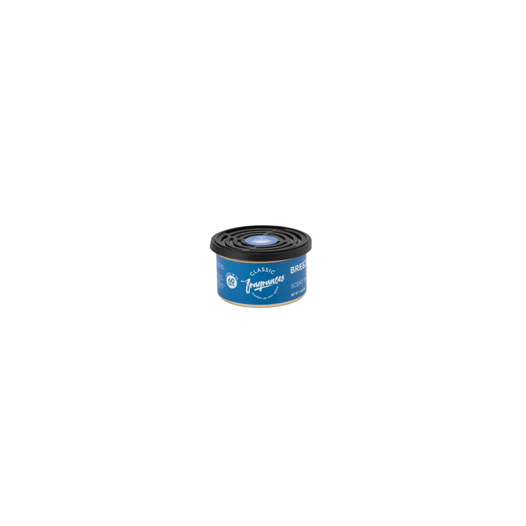 Designer Fragrances Breeze Scent Tin Air Freshener