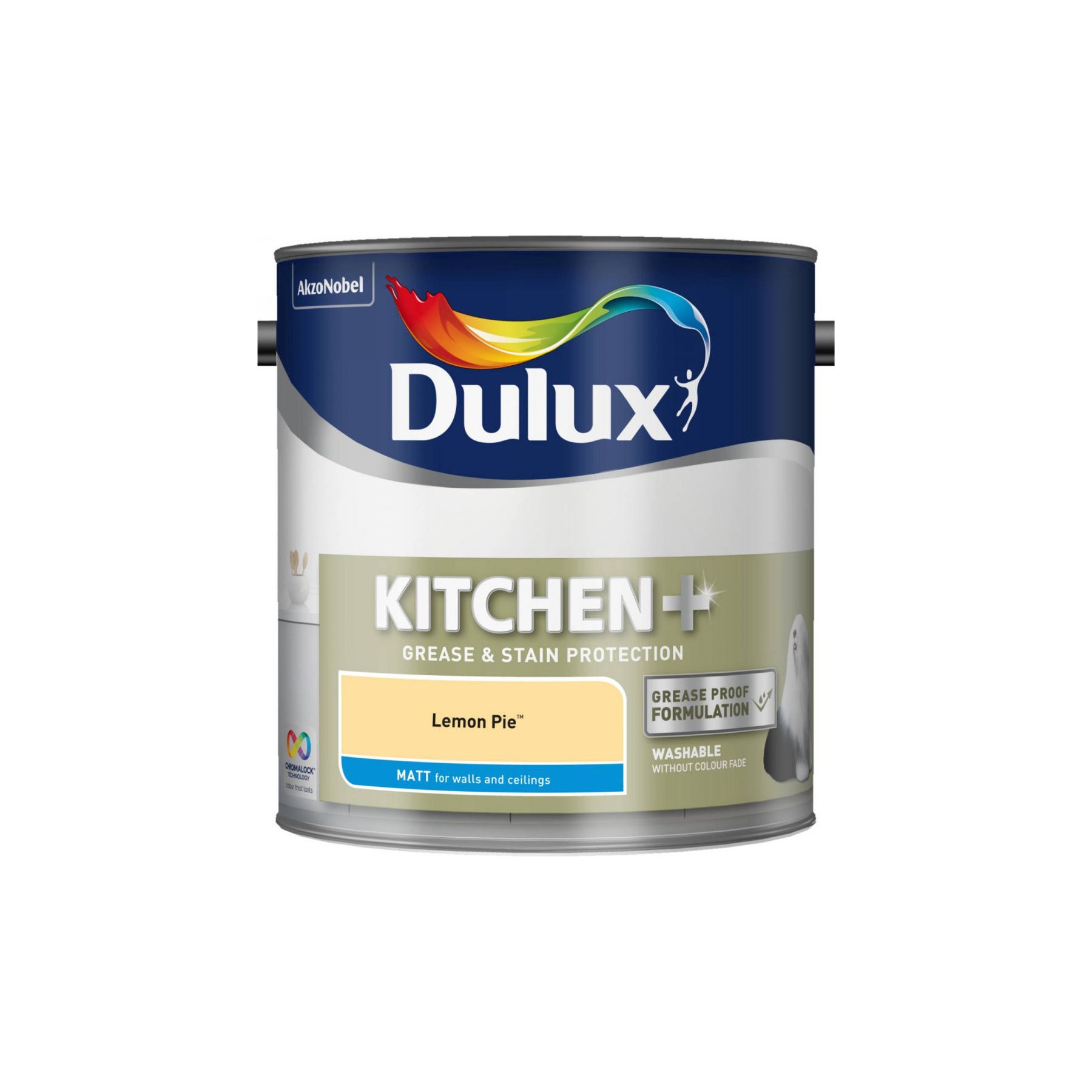 dulux Easycare Kitchen Matt Lemon Pie 2.5l (5192079)