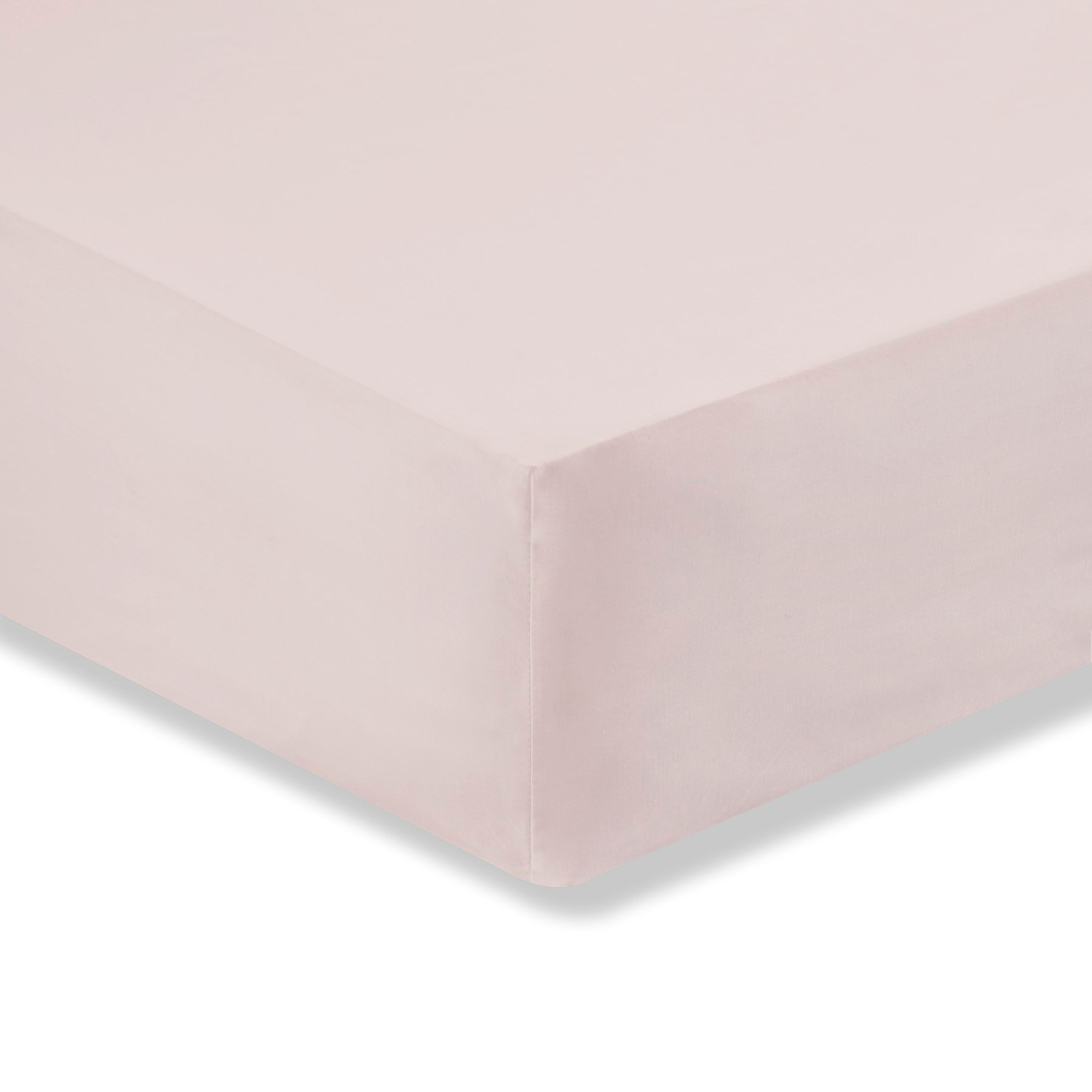 Egyptian Cotton Fitted Sheet Blush King (BD/57496/R/KFD/BLH)