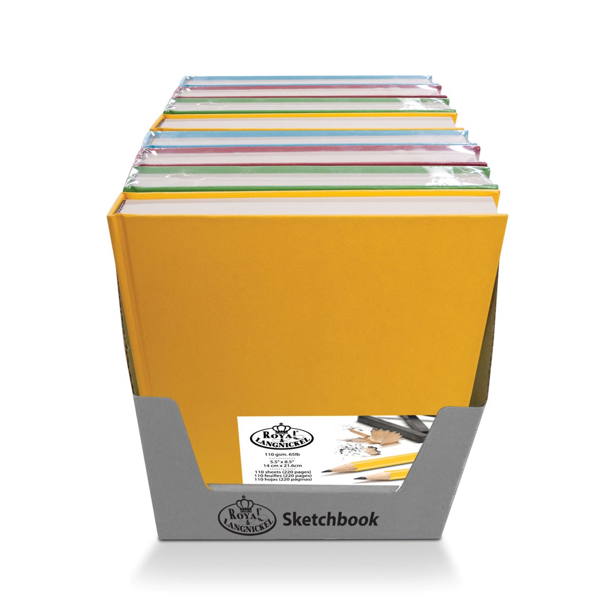 Royal Brush Fashion Colour Sketch Books 22x14cm (PDQSKETCH6)