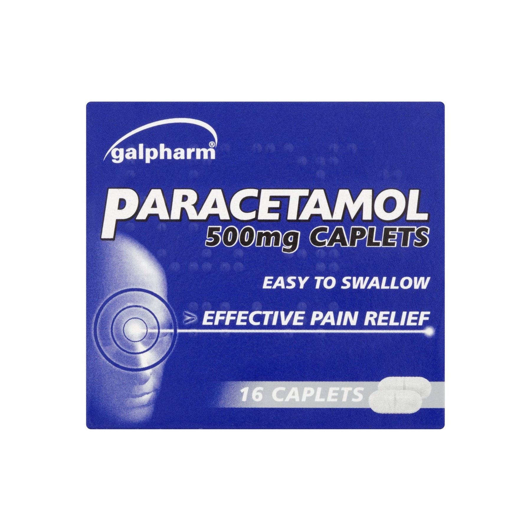Galpharm Paracetamol Caplets 16s (GPC)