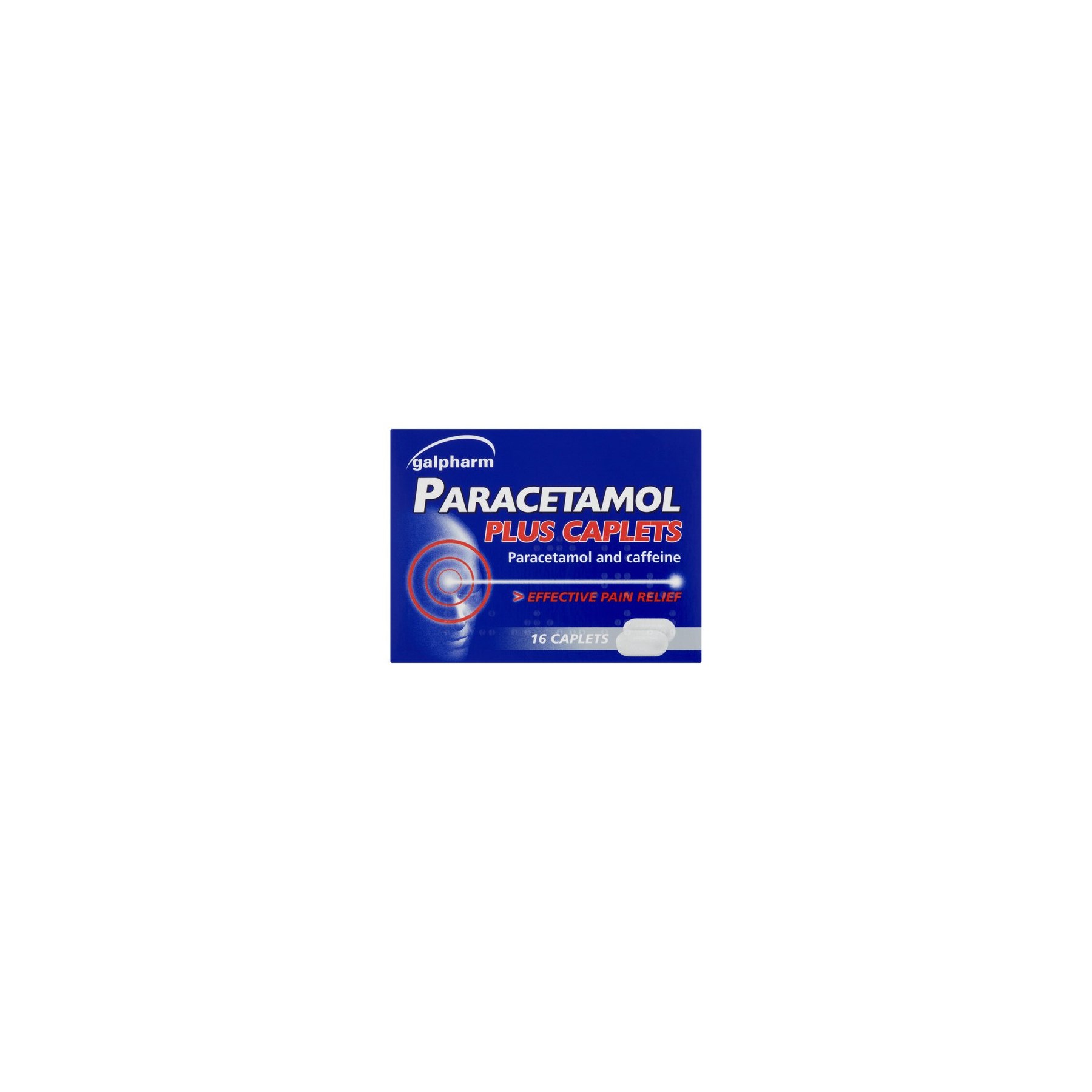 Galpharm Paracetamol Plus Caplets 16s (GPP)