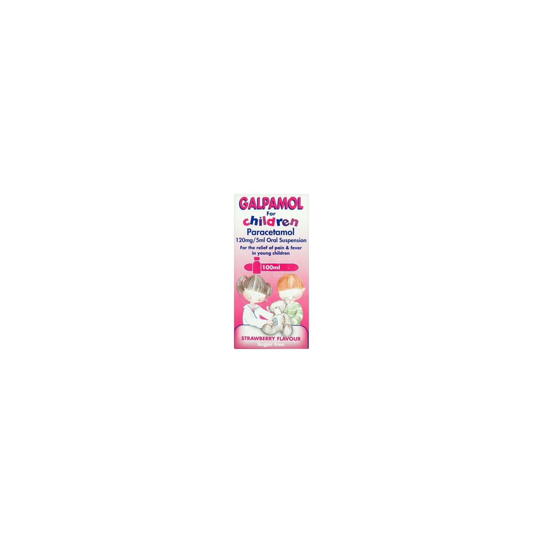 Galpharm Childrens Paracetamol Suspension 100ml (GCP)