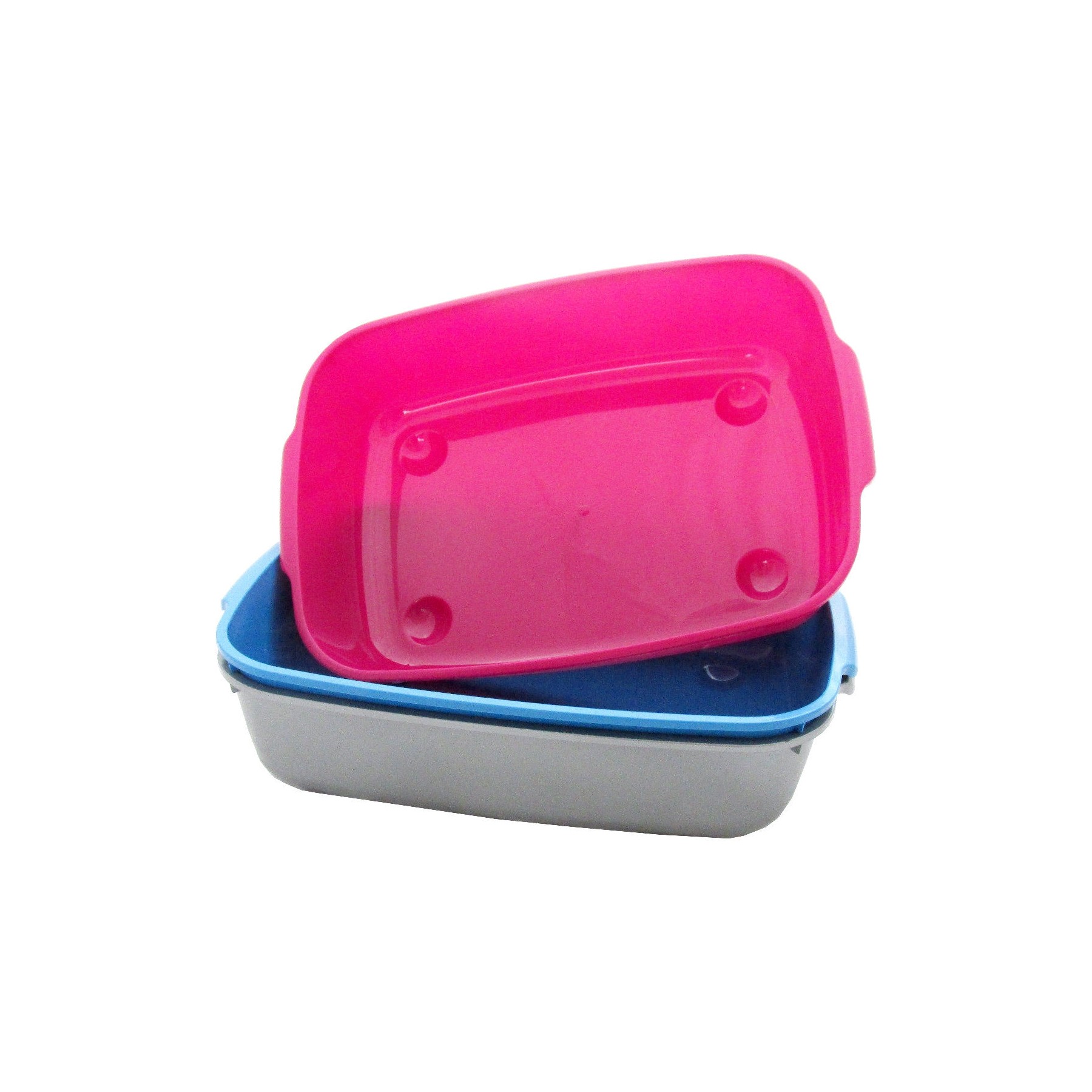 Meowee Large Cat Litter Tray 400x300x90mm (17569R)