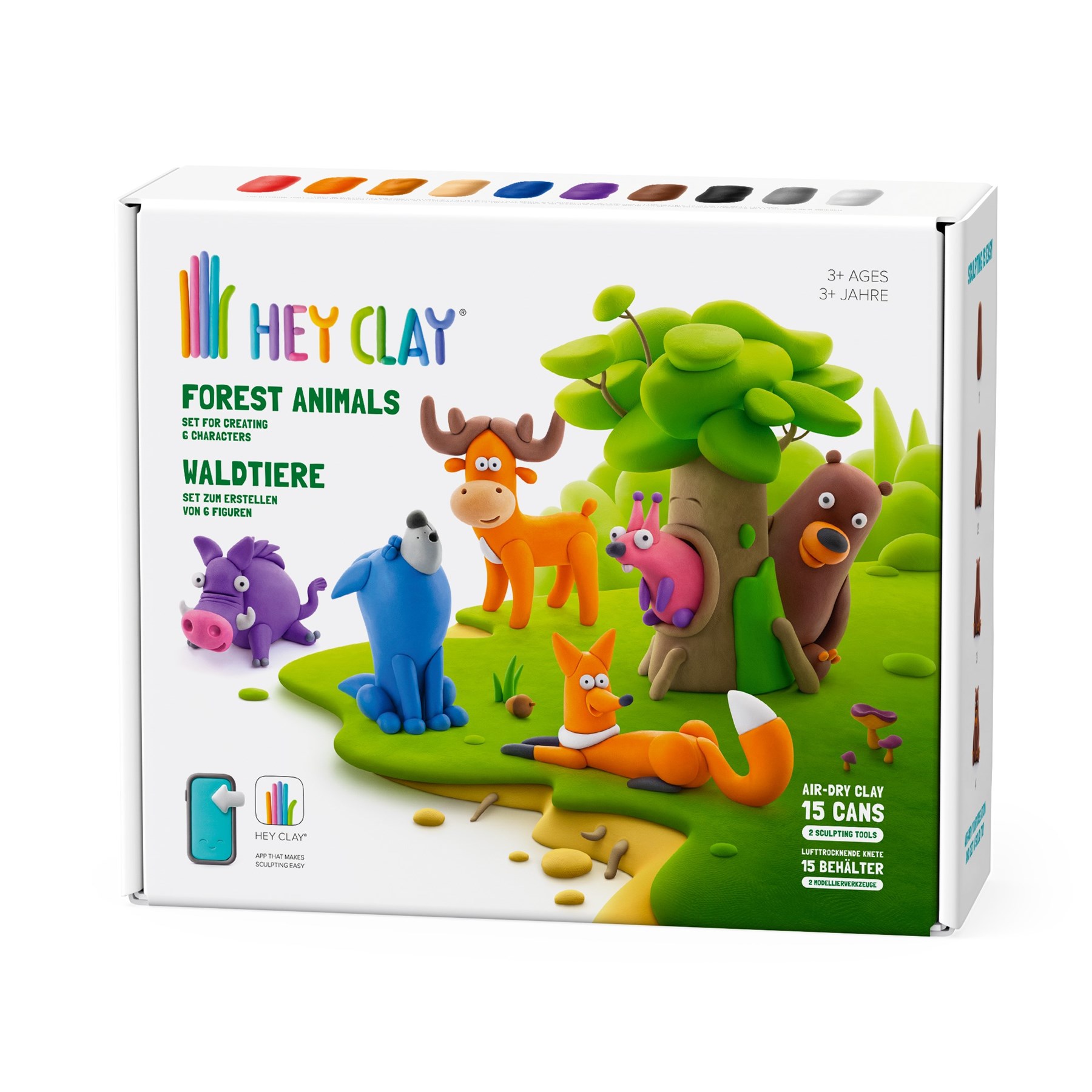 Hey Clay Forest Set 15 Can Set (E73573)