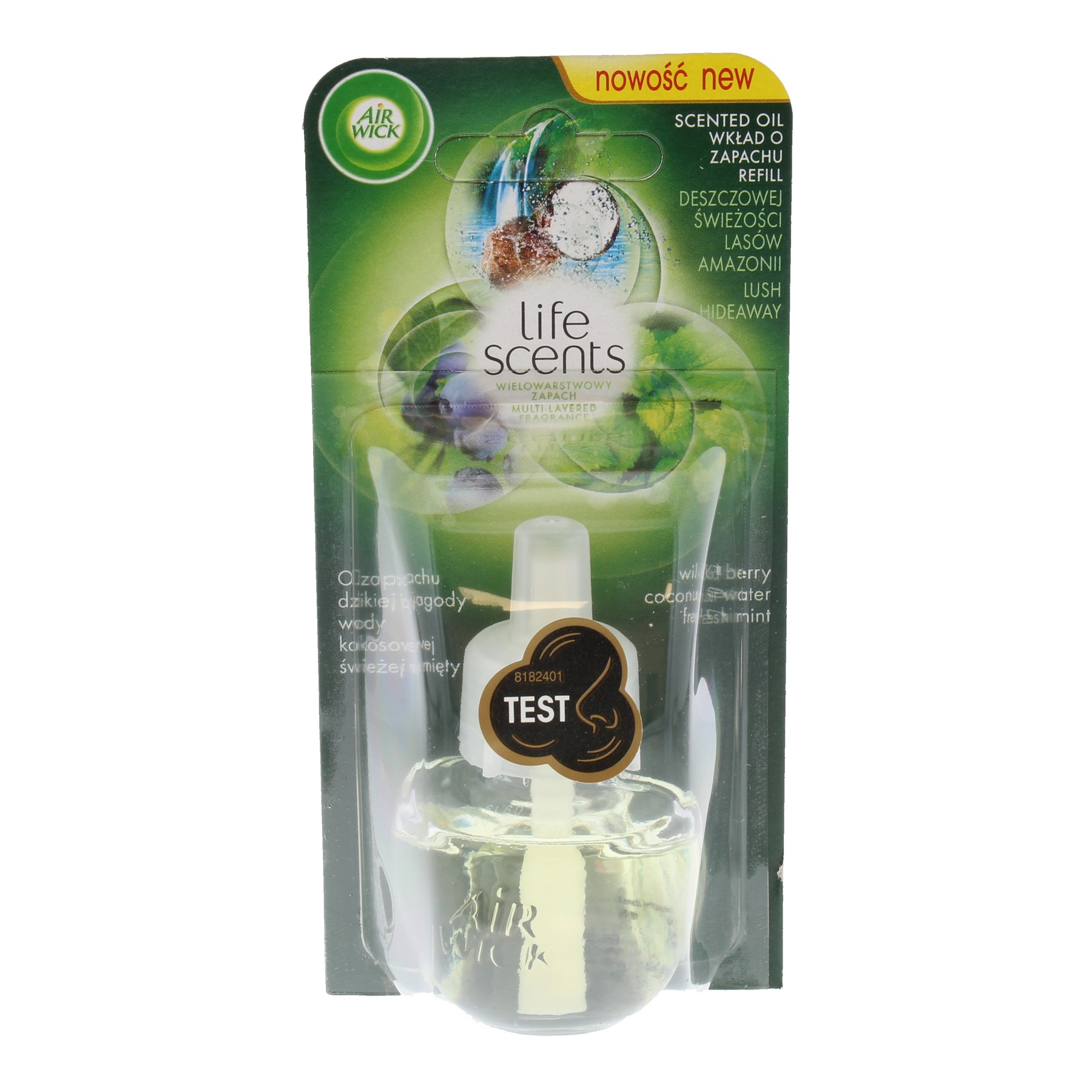 Air Wick Plug In Refill Lush Hideaway 19ml (HOAIR368)