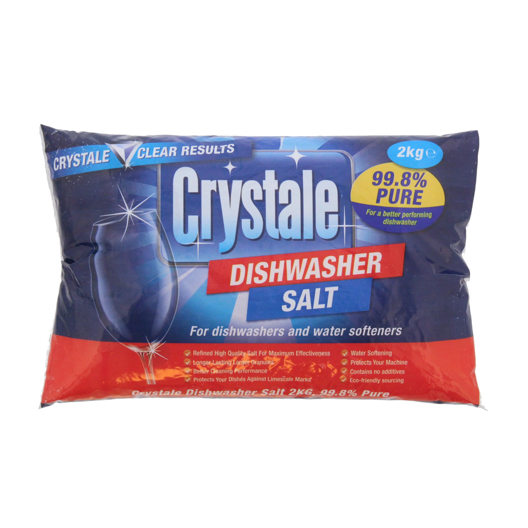 Crystale Dishwasher Salt 2kg (HOCRY002)