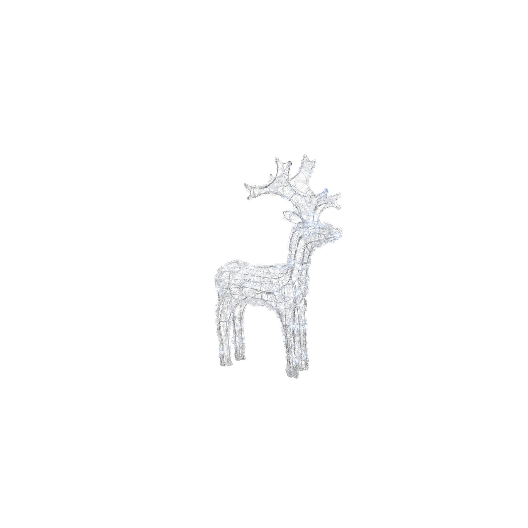 cool white outdoor reindeer