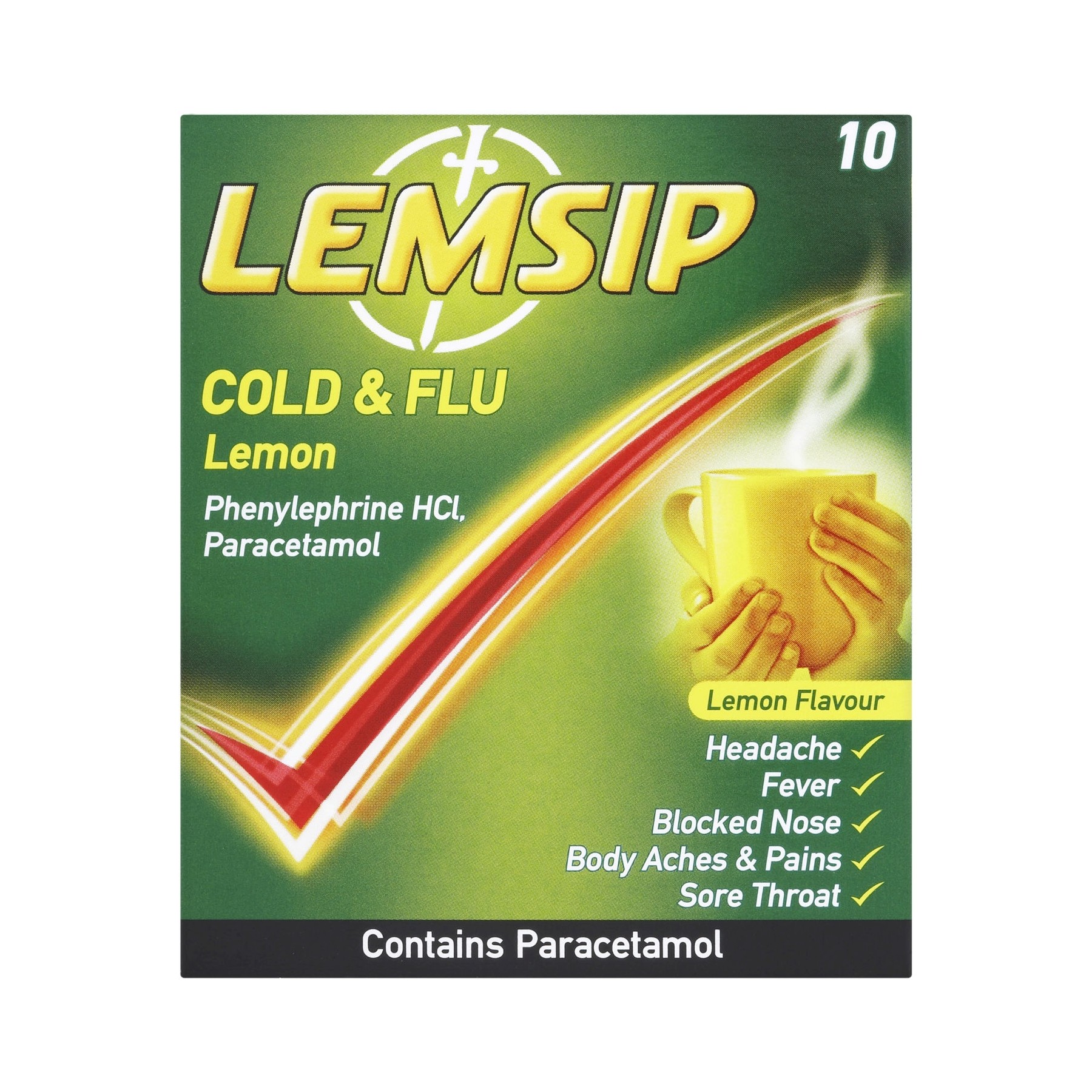 Lemsip Lemon Sachets 10's (RB421073)