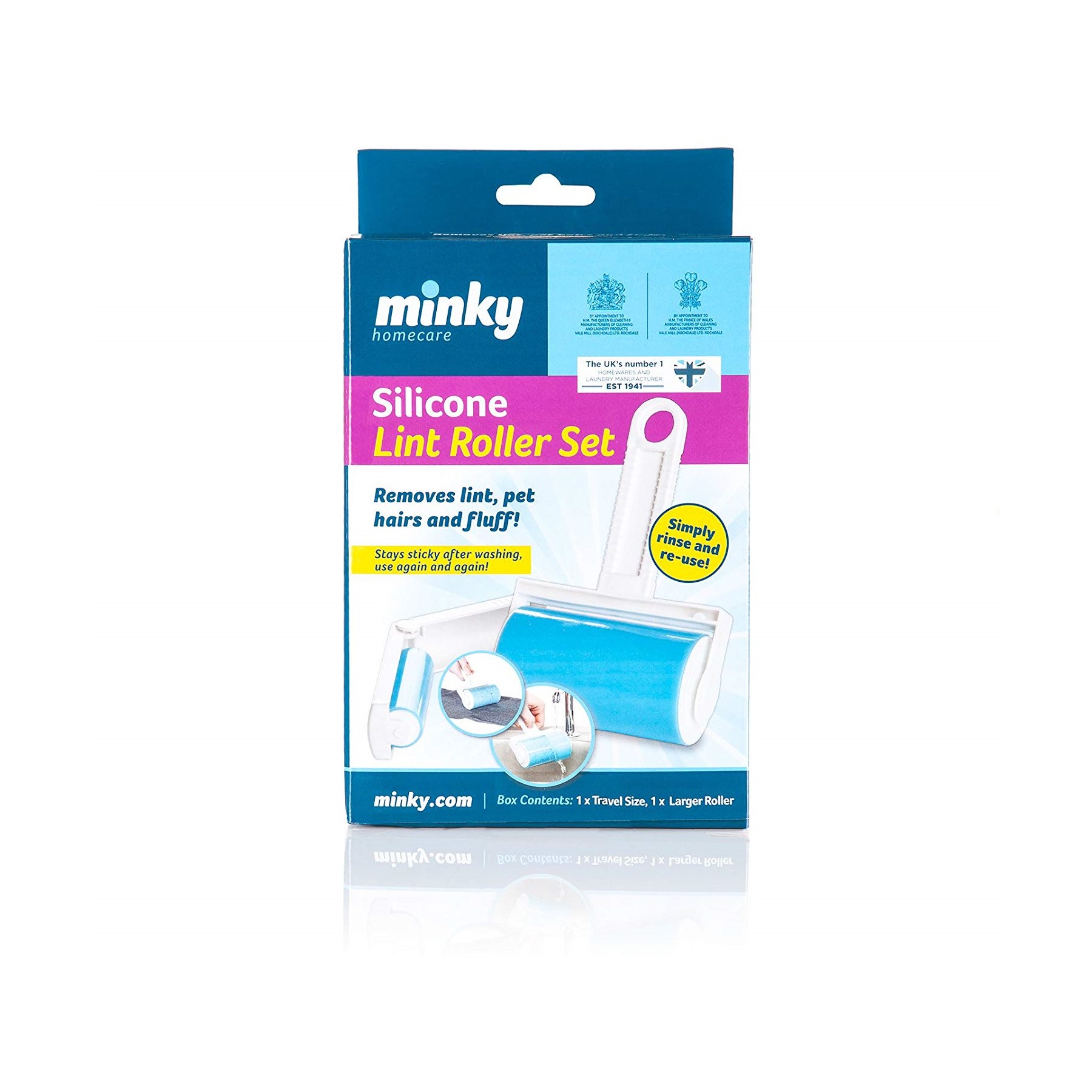 Minky Silicone Lint Roller Set 2 Pack (TT4891200)