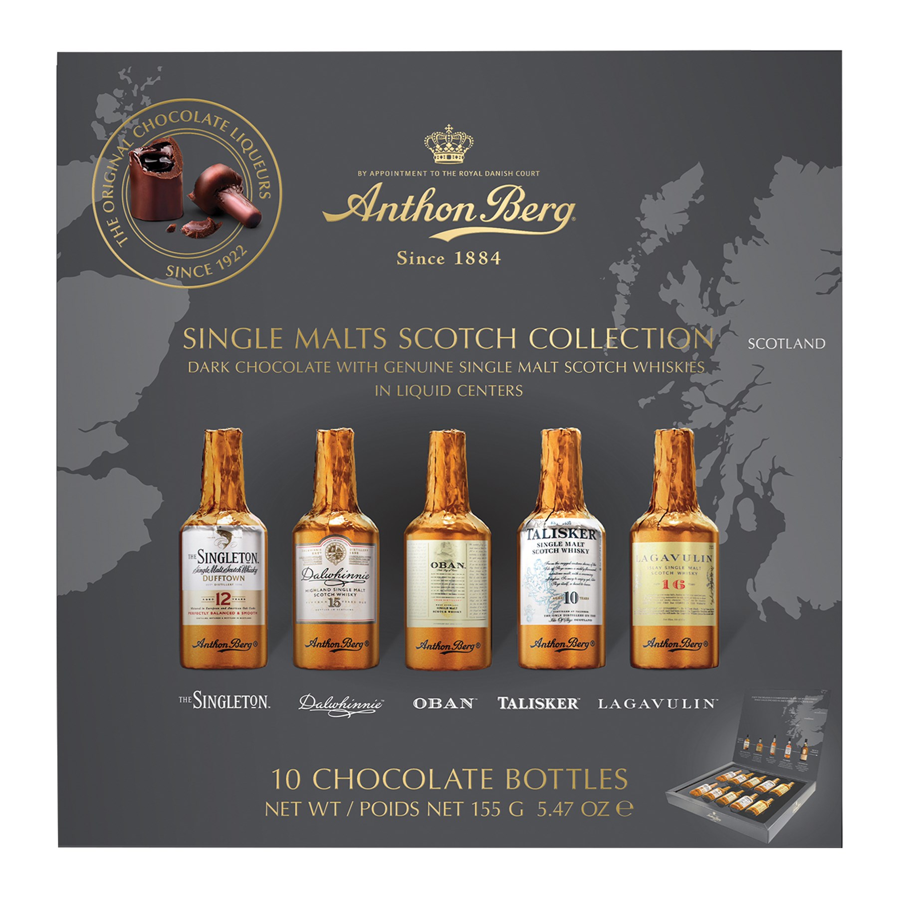 Anton Berg A/berg 10pce Whisky Liqueur 155g (N94182)
