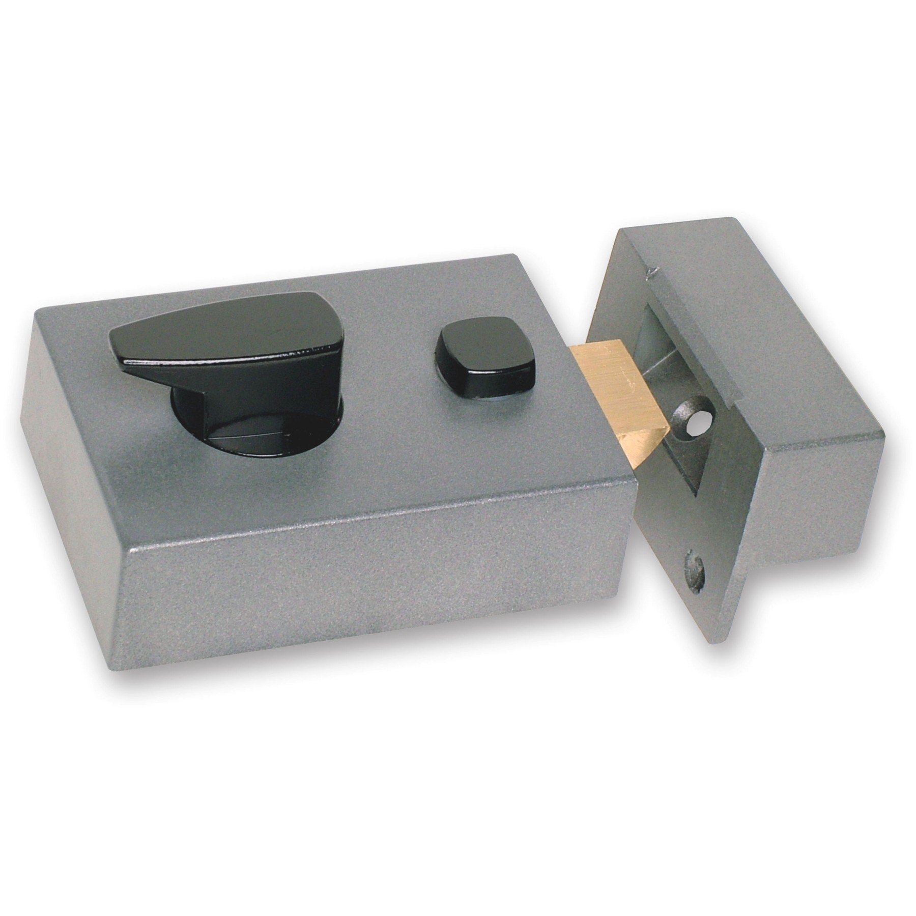 Sterling Locks Standard Grey Deadlock Night Latch (NLG101)